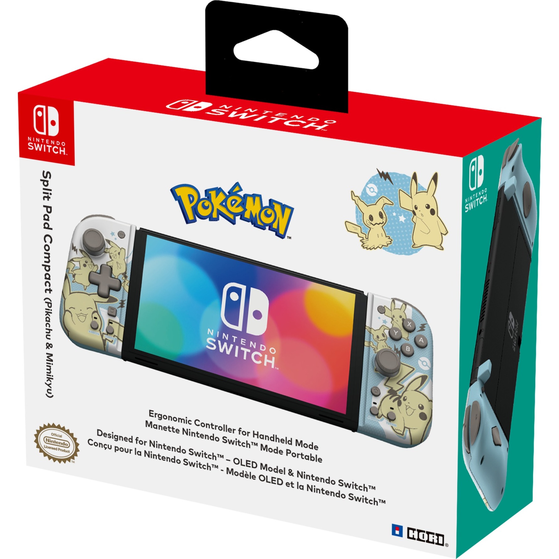 Hori Split Pad Compact (Pikachu & Mimigma), Gamepad | 00810050911467 Hori Split Pad Compact (Pikachu & Mimigma), Gamepad | 00810050911467