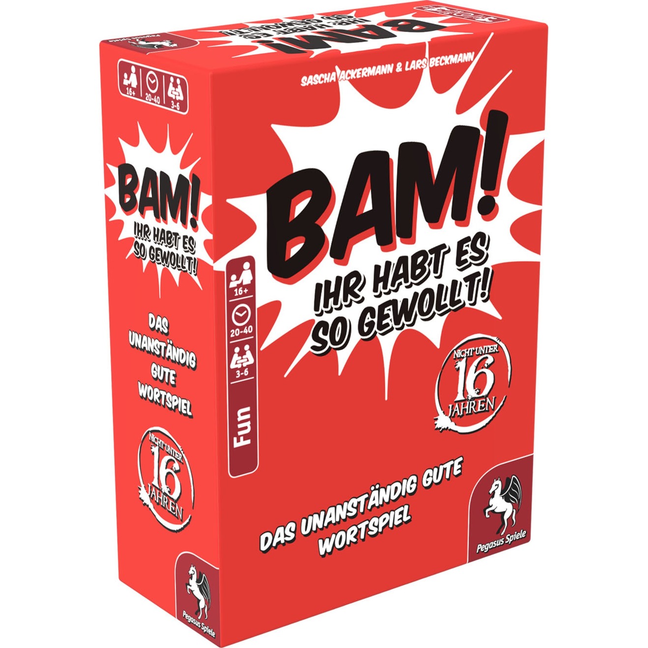 Pegasus Bam! – Ihr habt es so gewollt!, Partyspiel | 04250231712562 Pegasus Bam! – Ihr habt es so gewollt!, Partyspiel | 04250231712562