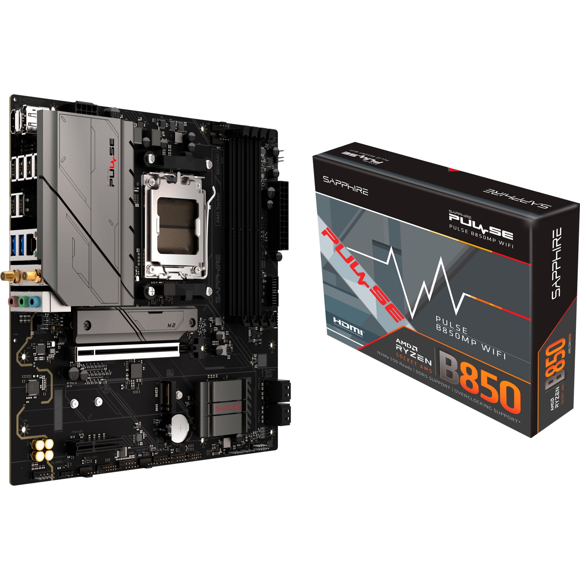 PULSE B850M WIFI, Mainboard