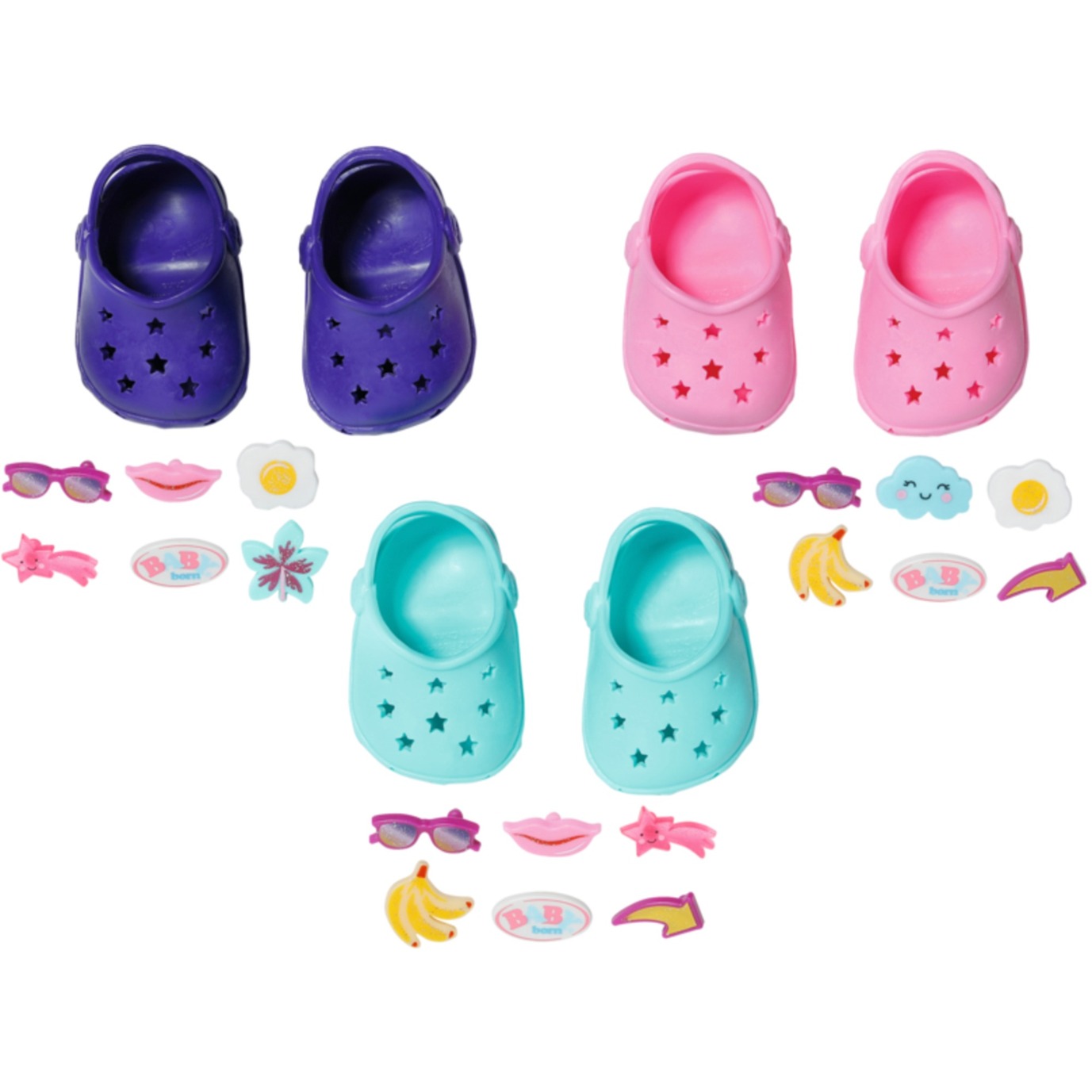 Zapf Creation BABY born® Schuhe mit Pins, Puppenzubehör | 04001167832837