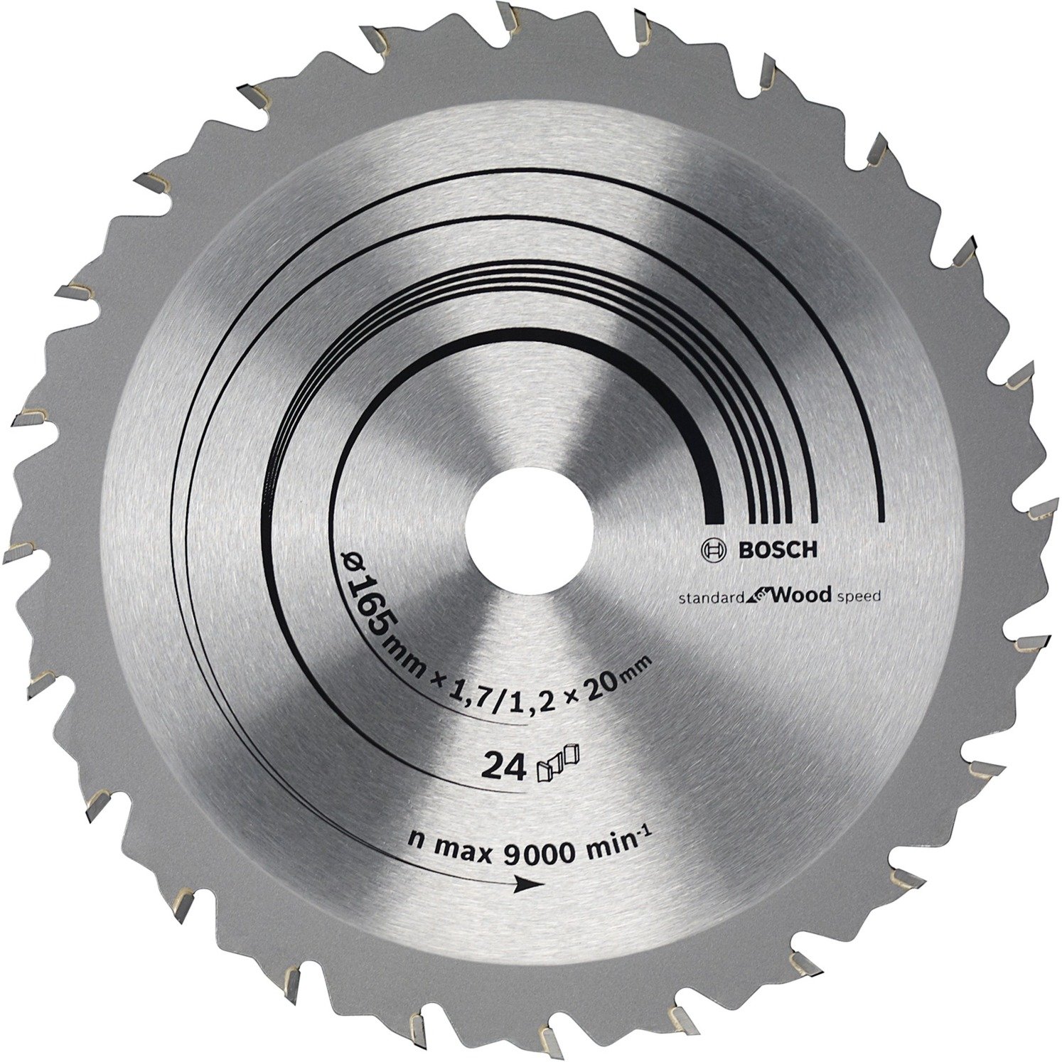 Bosch Kreissägeblatt Speedline Wood, Ø 165mm, 24Z | 03165140660266 Bosch Kreissägeblatt Speedline Wood, Ø 165mm, 24Z | 03165140660266