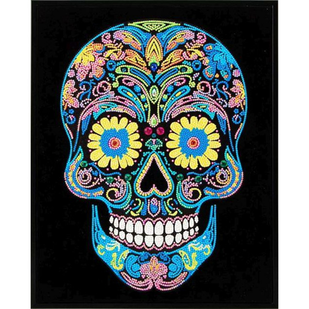 Diamond Painting Totenkopf, Basteln