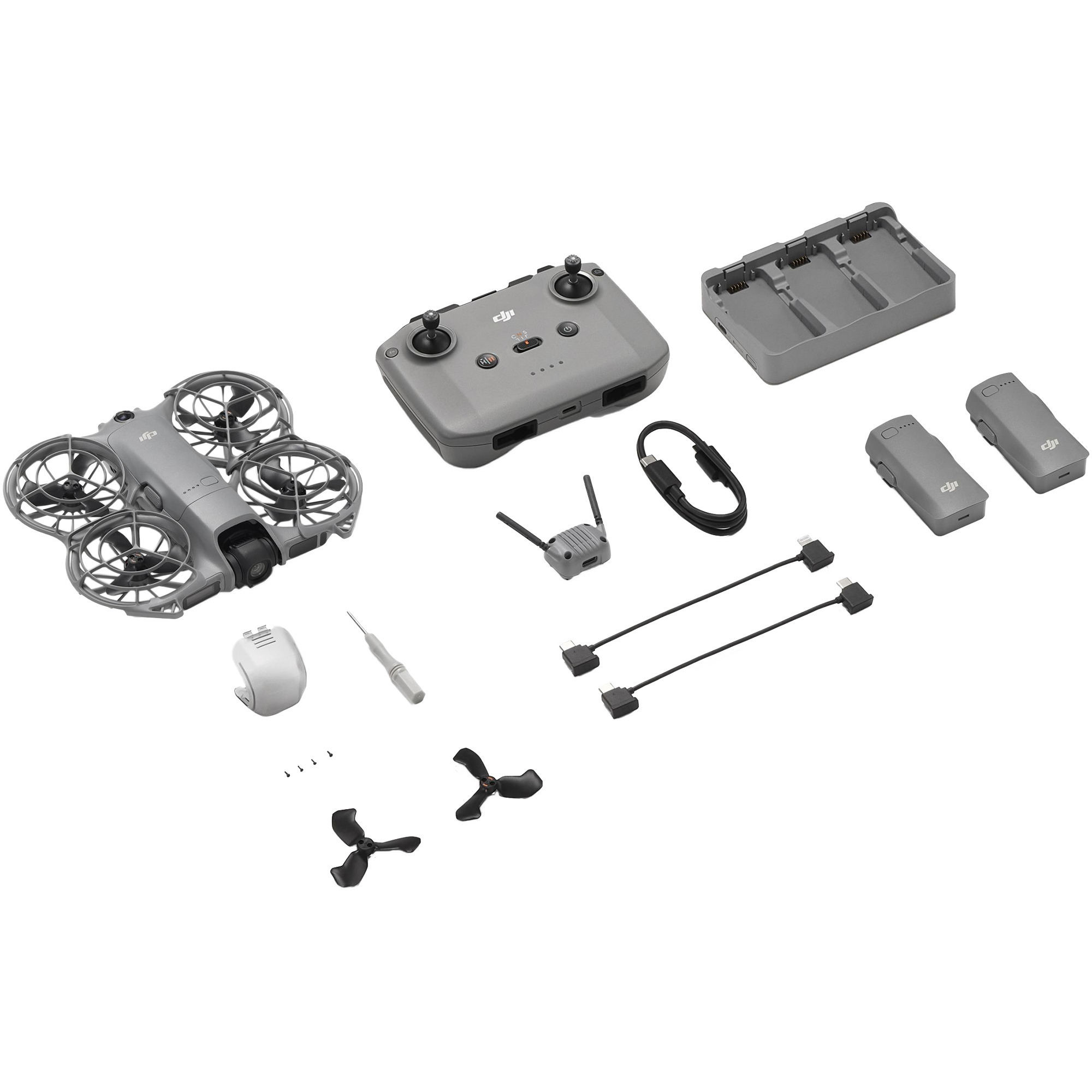 Drohne DJI Neo 2 Fly More Combo 12 MP 4 Rotoren 7000 m Reichweite