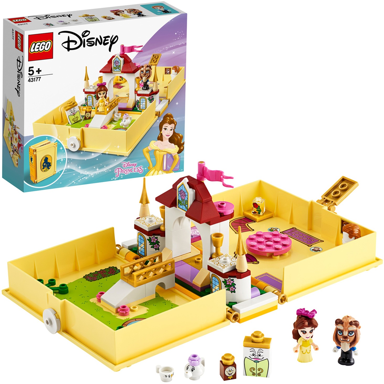 Lego 43177 Disney Princess Belles Märchenbuch, Konstruktionsspielzeug | 05702016618631 Lego 43177 Disney Princess Belles Märchenbuch, Konstruktionsspielzeug | 05702016618631