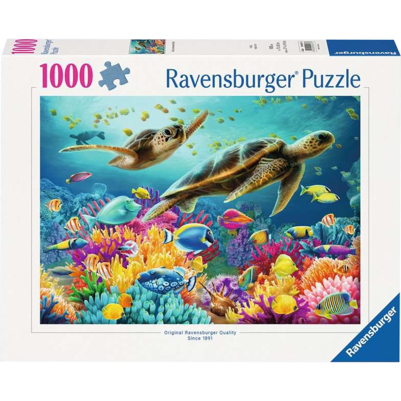 Puzzle Blaue Unterwasserwelt