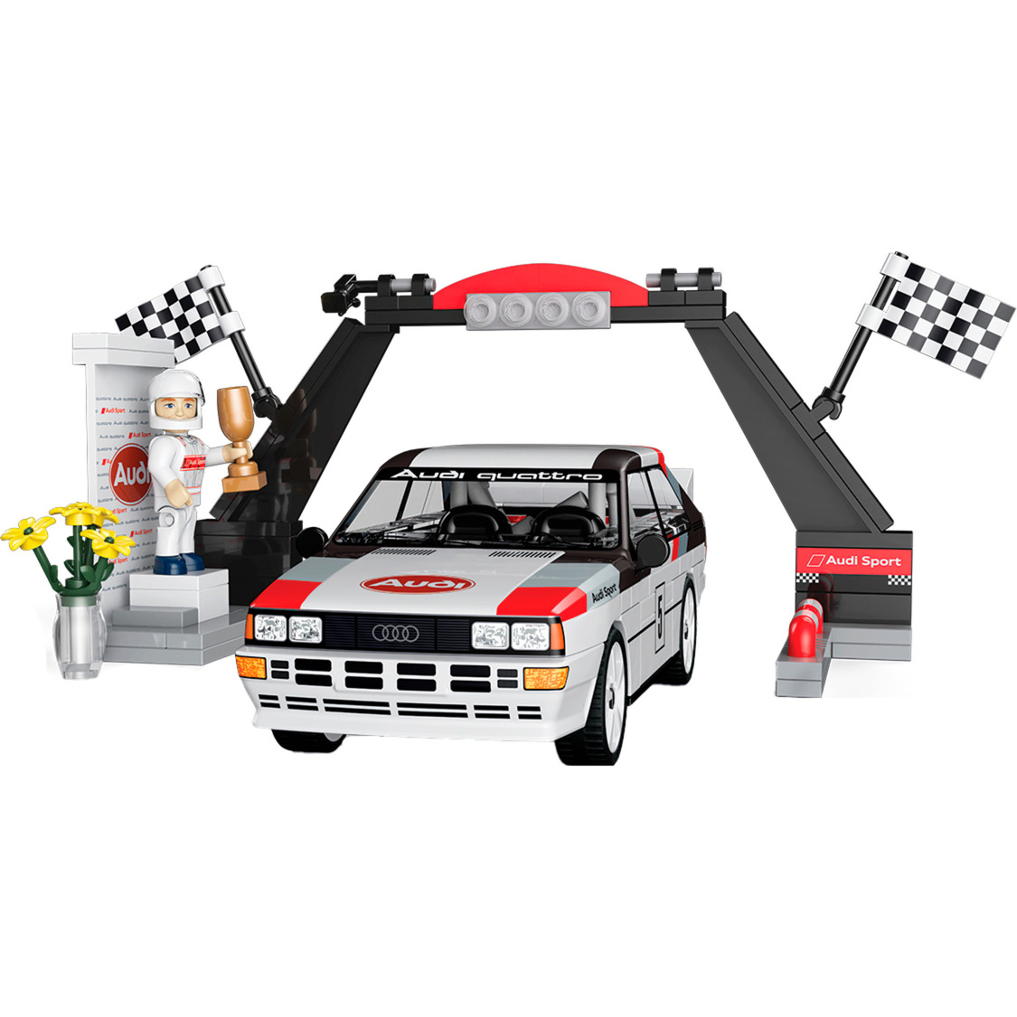 Audi Quattro Group 4, Konstruktionsspielzeug