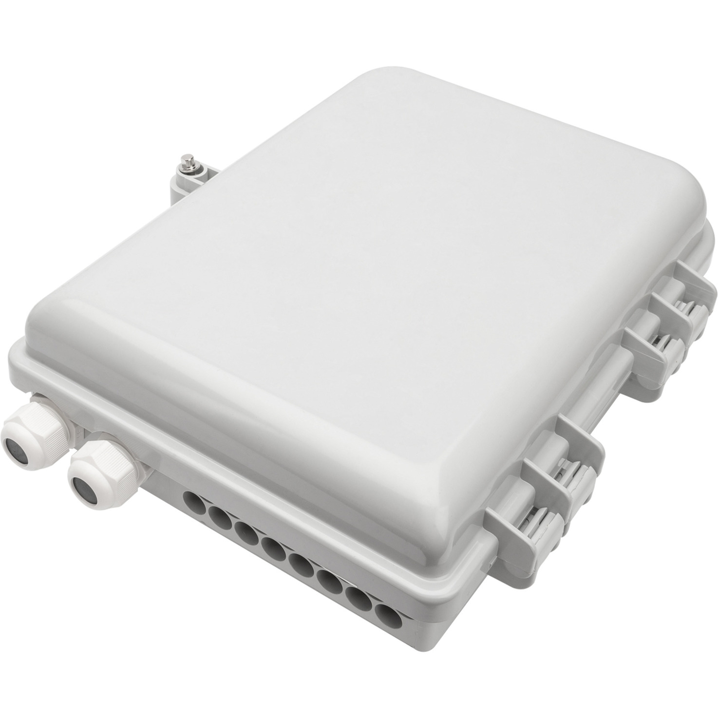 FTTH Verteiler Box für 16 LC/DX oder SC/SX Kupplungen, Spleißbox