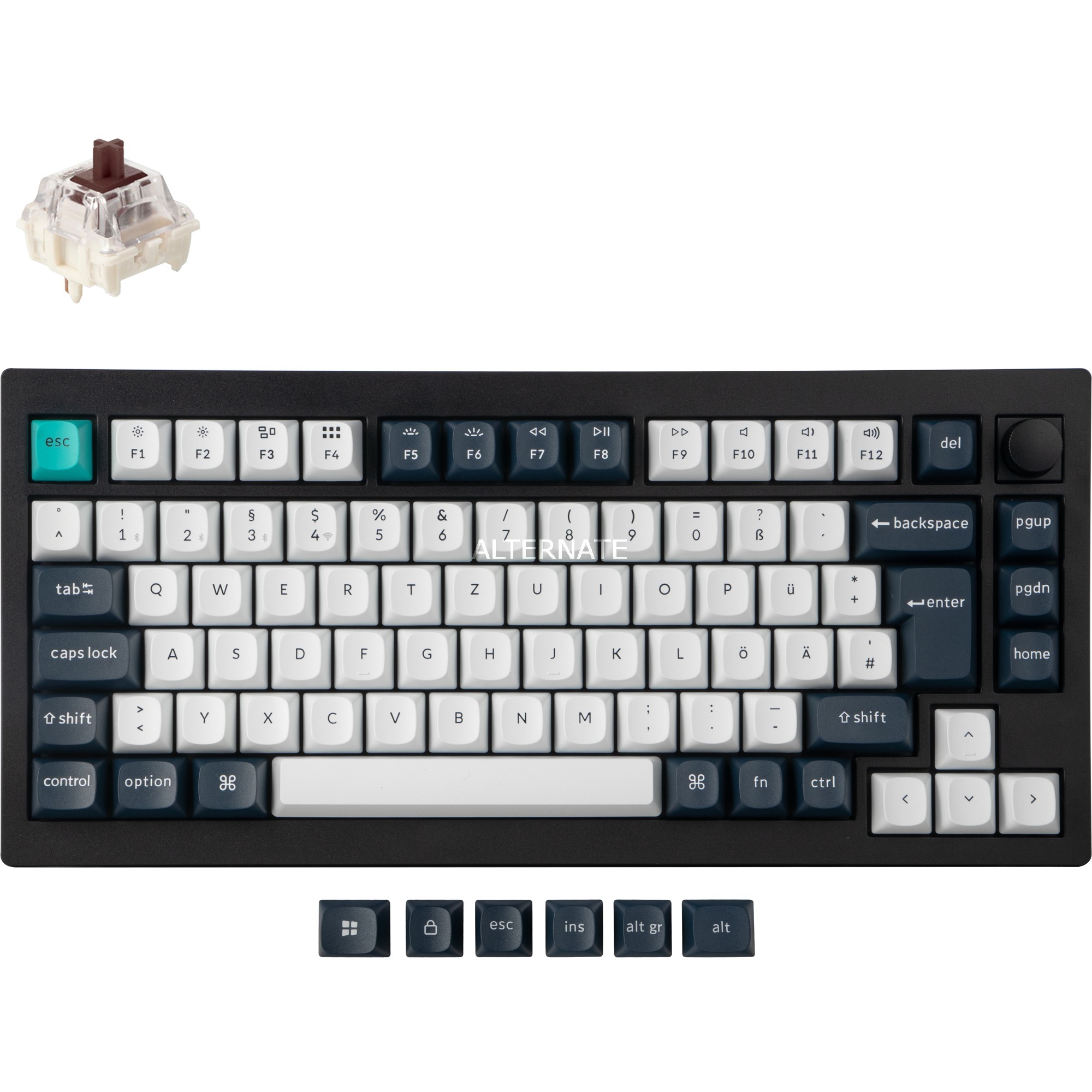 Keychron V1 Max, Gaming-Tastatur | 04895248861256 Keychron V1 Max, Gaming-Tastatur | 04895248861256