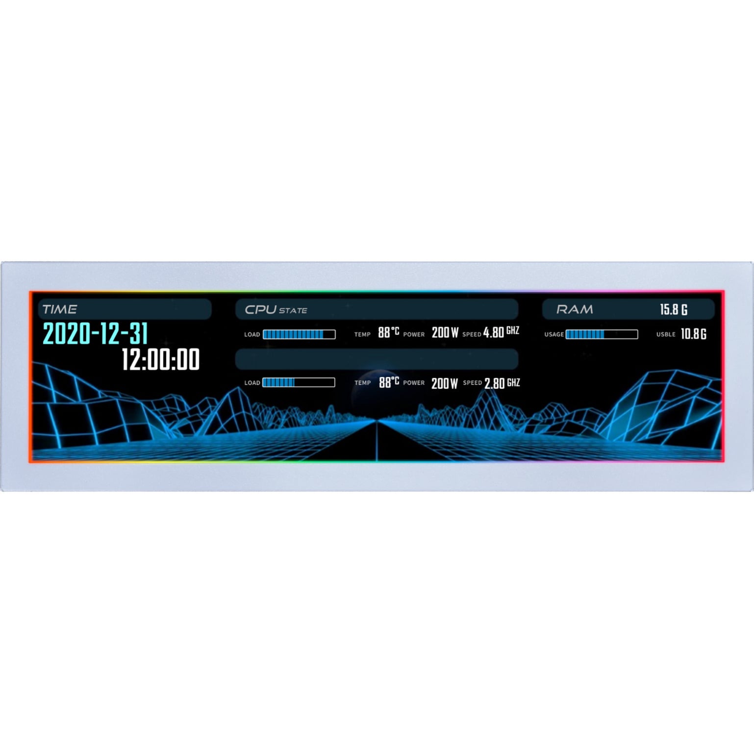 8.8″ Universalbildschirm, Display