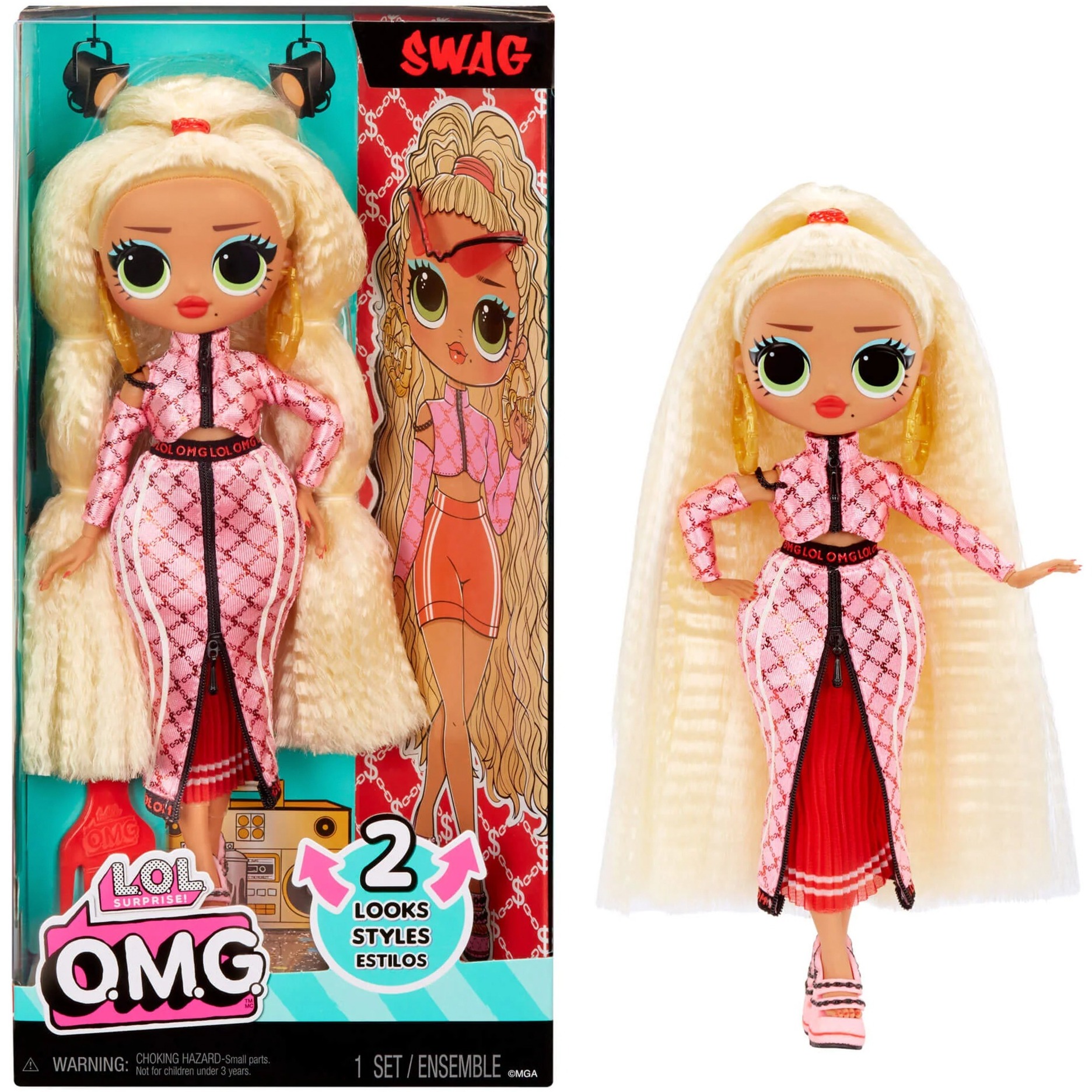 MGA Entertainment L.O.L. Surprise OMG – Swag, Puppe | 00035051591573 MGA Entertainment L.O.L. Surprise OMG – Swag, Puppe | 00035051591573