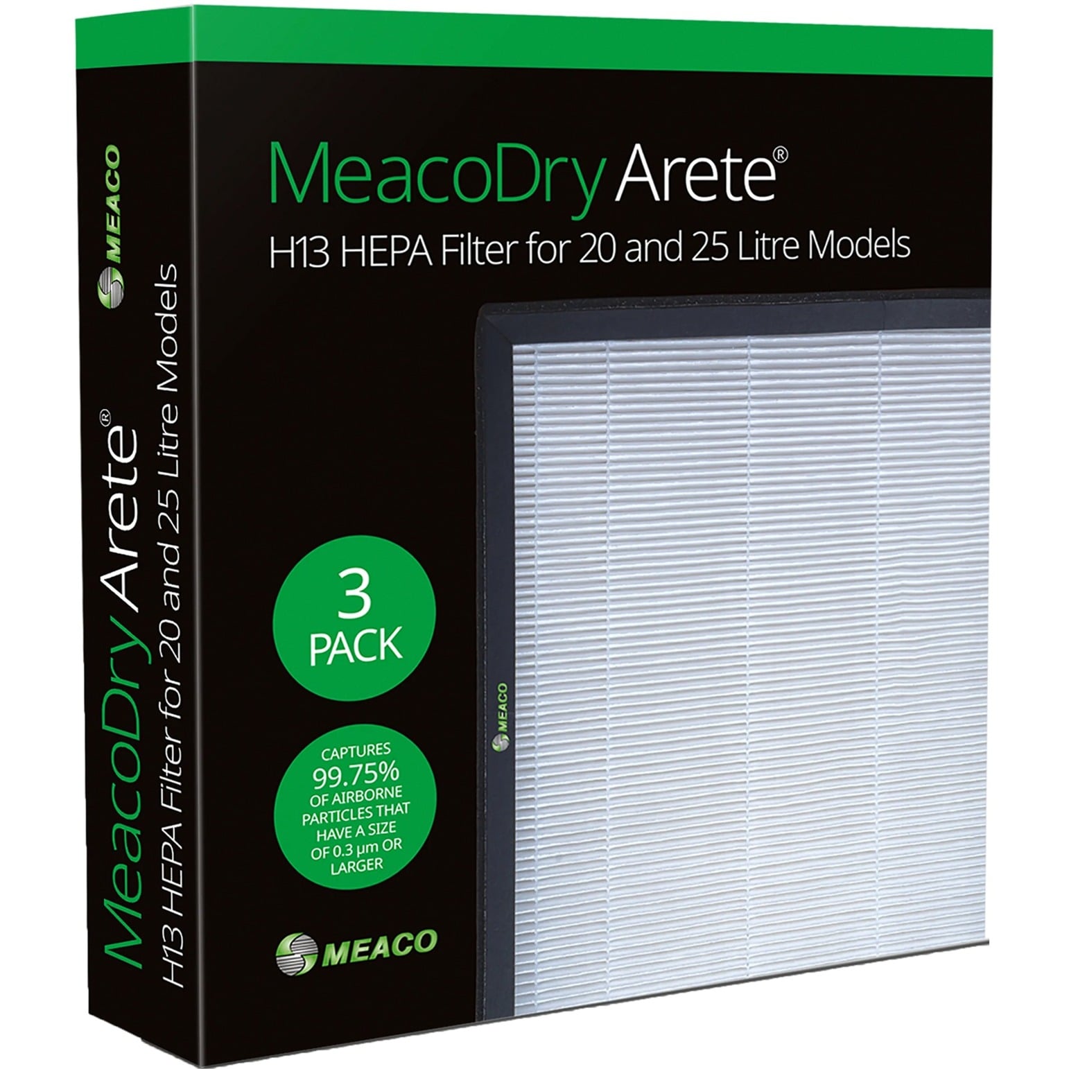 Dry Arete One H13 HEPA-Filter 20L / 25L, 3 Stück