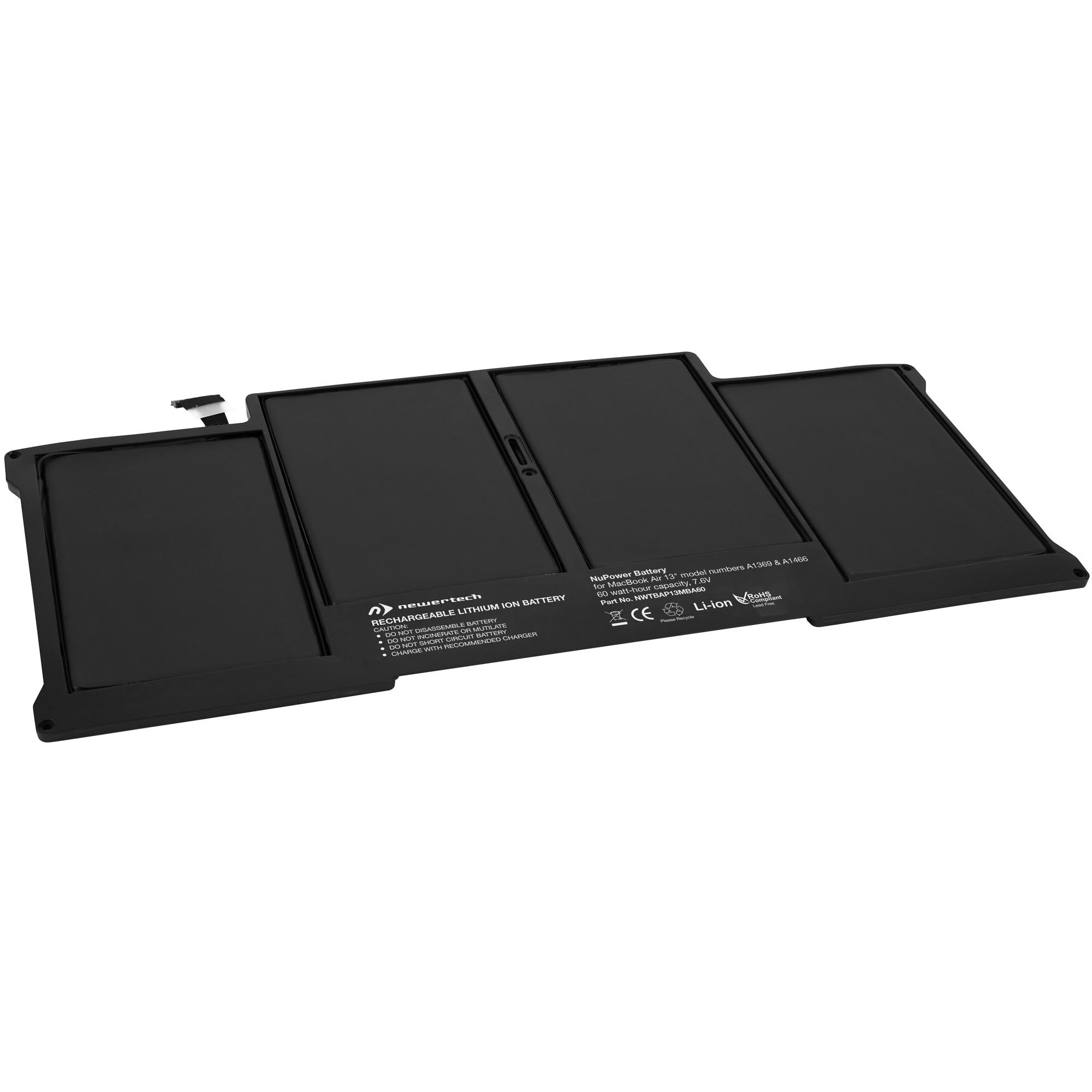 NewerTech 60 Wh NuPower für MacBook Air 33,02 cm (13″), Akku | 00811643017030 NewerTech 60 Wh NuPower für MacBook Air 33,02 cm (13″), Akku | 00811643017030