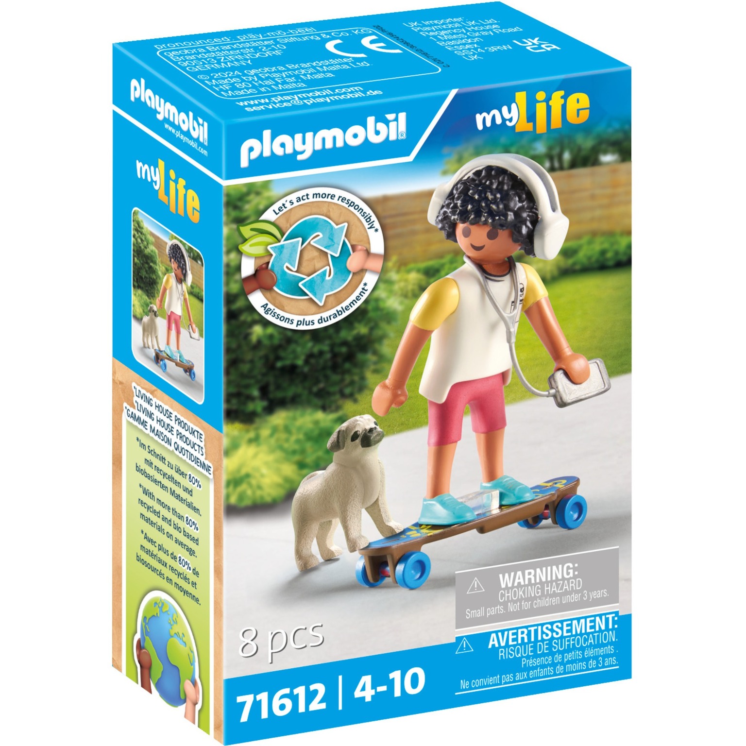 PLAYMOBIL 71612 My Life Junge mit Hund, Konstruktionsspielzeug | 04008789716125 PLAYMOBIL 71612 My Life Junge mit Hund, Konstruktionsspielzeug | 04008789716125