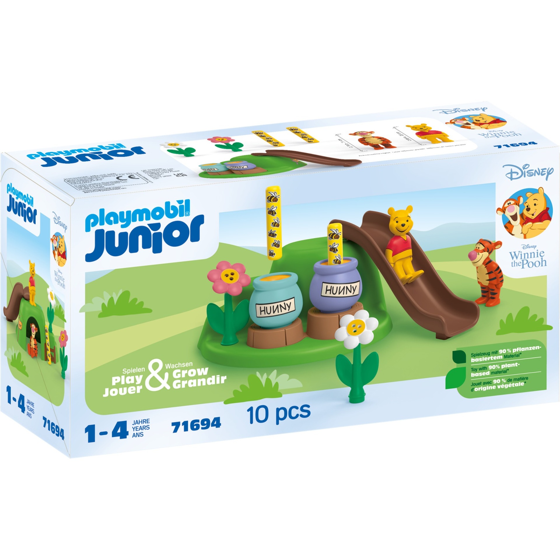 PLAYMOBIL 71694 Junior & Disney: Winnies & Tiggers Bienengarten, Konstruktionsspielzeug | 04008789716941 PLAYMOBIL 71694 Junior & Disney: Winnies & Tiggers Bienengarten, Konstruktionsspielzeug | 04008789716941