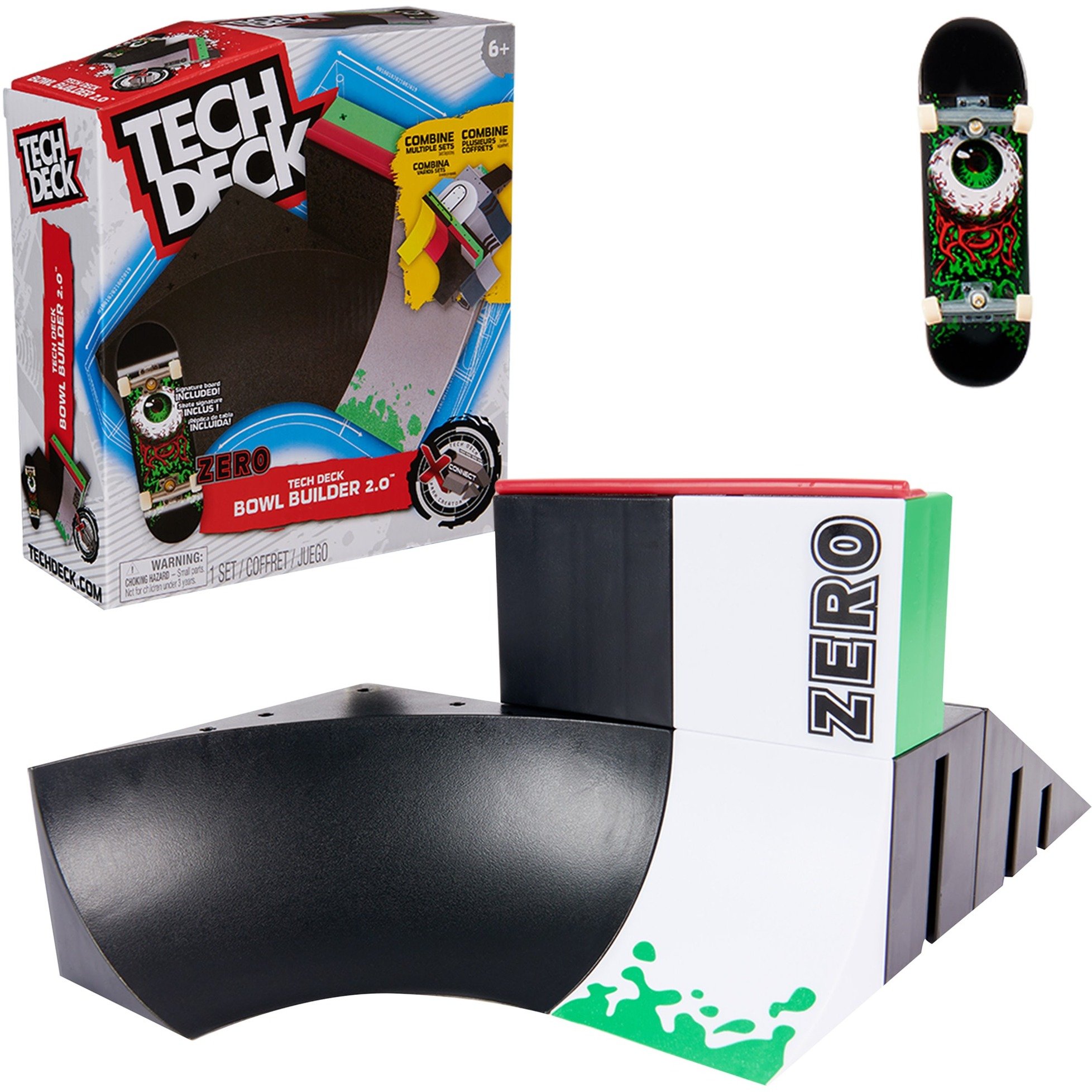 Spin Master Tech Deck X-Connect Starter-Set – Bowl Builder 2.0, Geschicklichkeitsspiel | 00778988600573 Spin Master Tech Deck X-Connect Starter-Set – Bowl Builder 2.0, Geschicklichkeitsspiel | 00778988600573