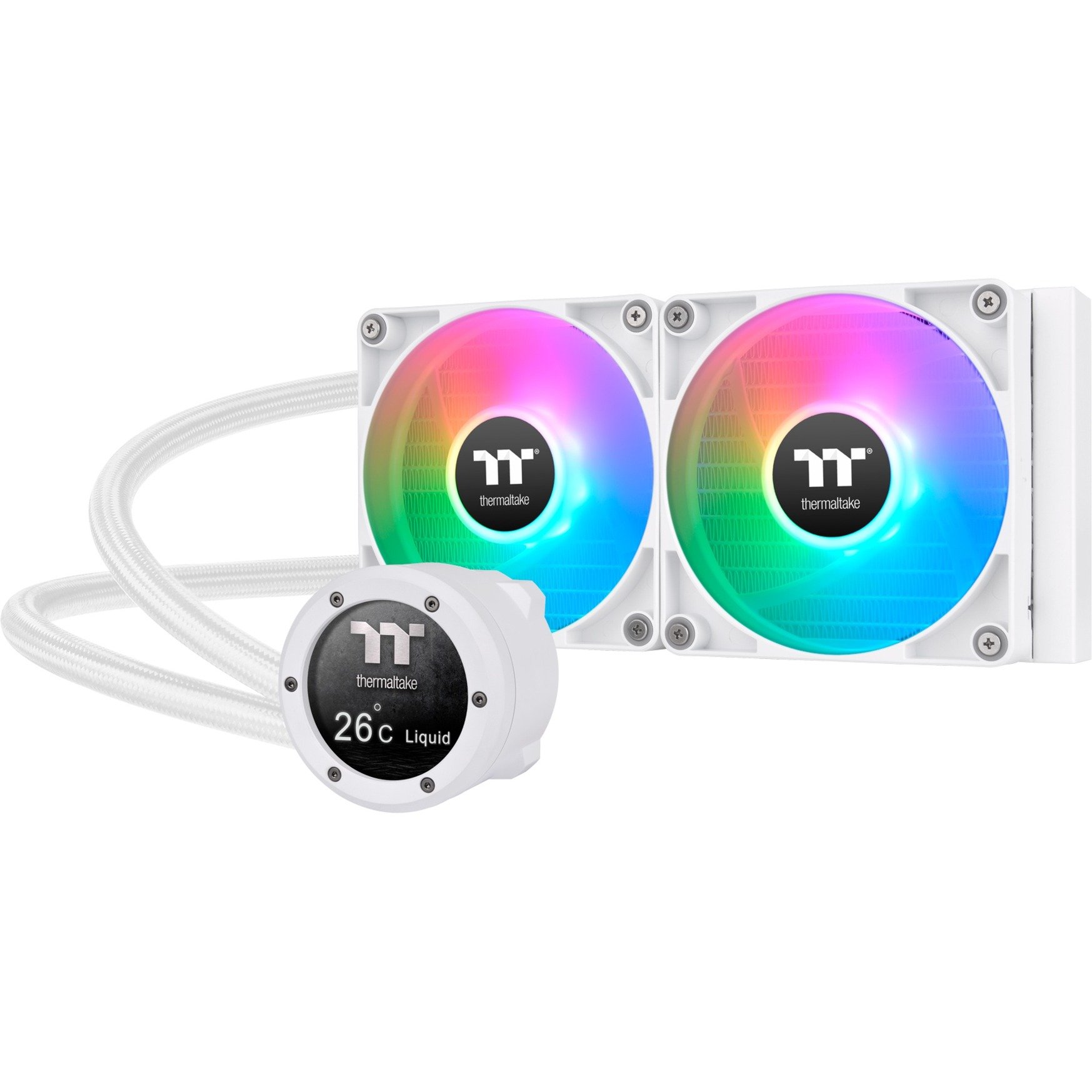 Thermaltake TH240 V2 Ultra ARGB Sync All-In-One Liquid Cooler Snow Edition, Wasserkühlung | 04711475640368 Thermaltake TH240 V2 Ultra ARGB Sync All-In-One Liquid Cooler Snow Edition, Wasserkühlung | 04711475640368