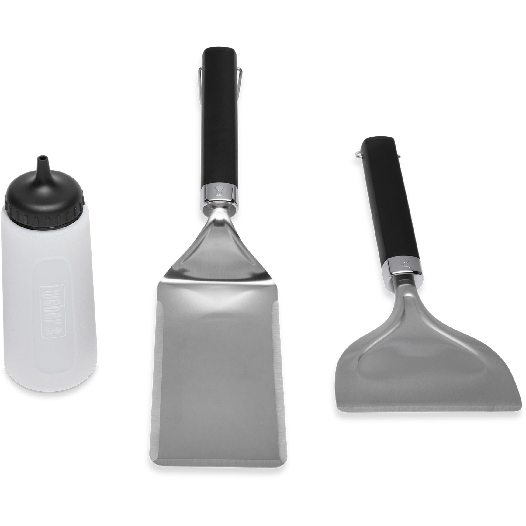Grillplatten-Starter-Set, 3-teilig, Wender
