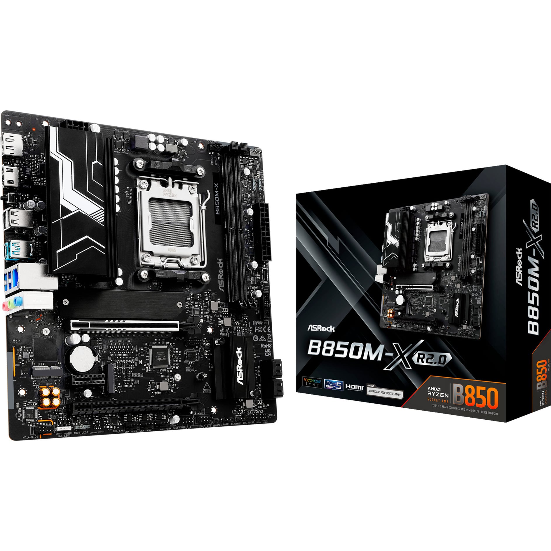 B850M-X R2.0, Mainboard