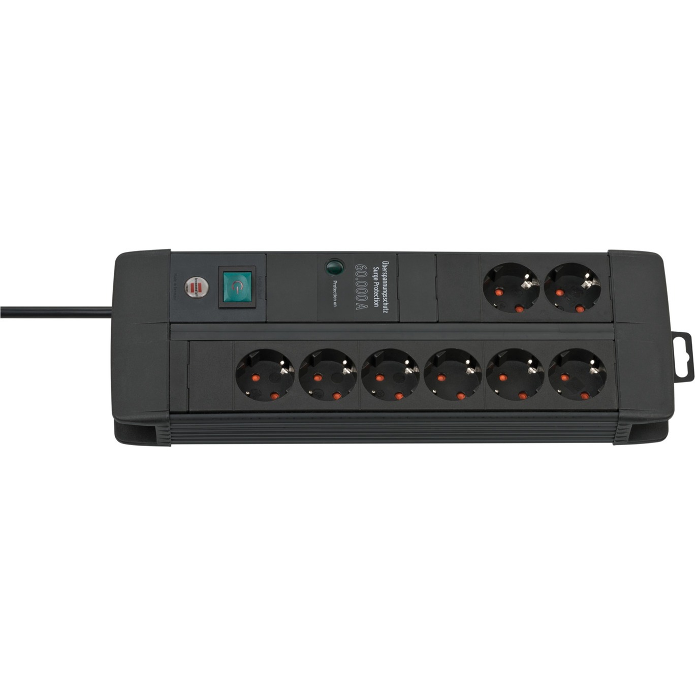 Premium-Line Steckdosenleiste 8-fach Duo