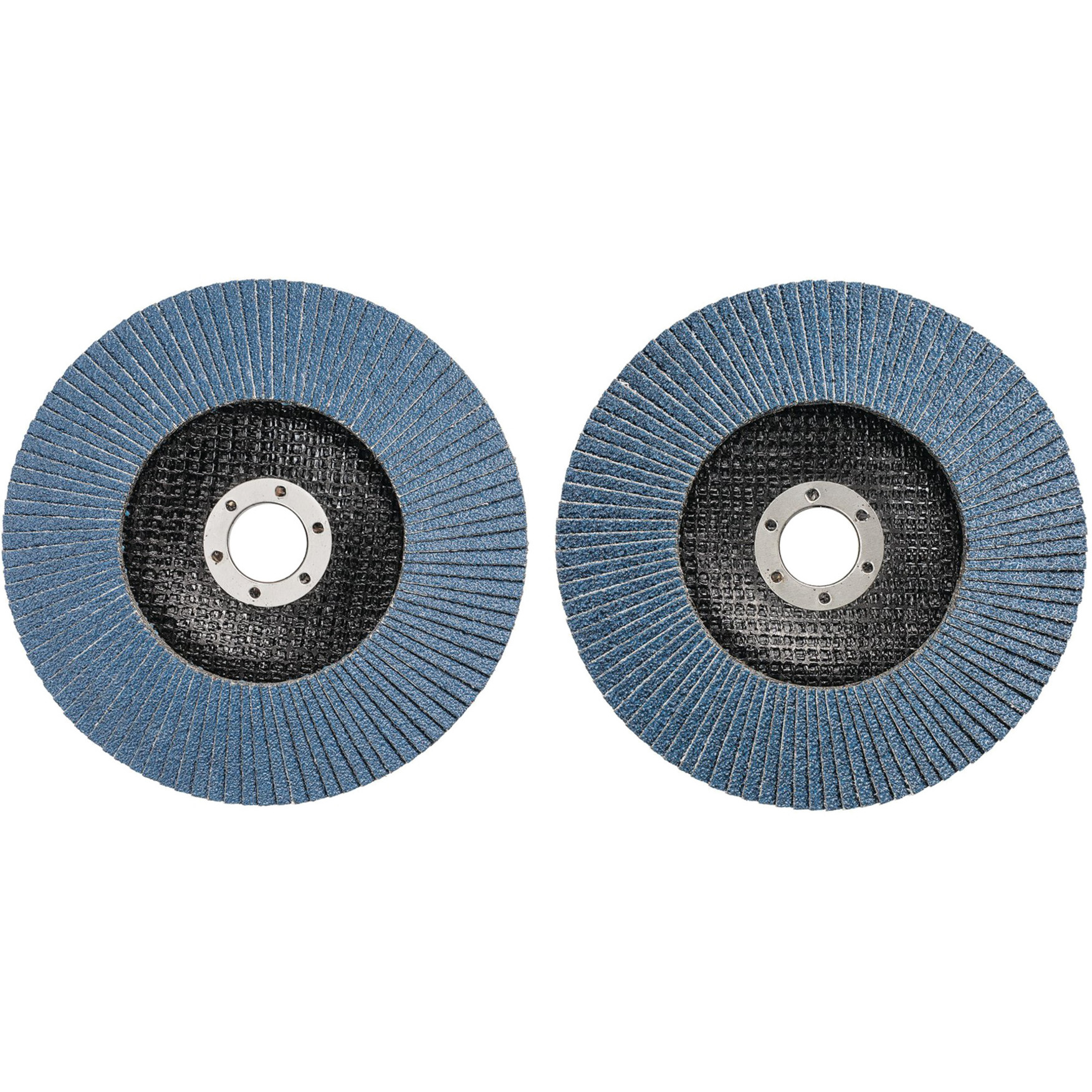 2-teiliges Schleifmop-Set Ø 150mm, K40 / K80, Schleifscheibe