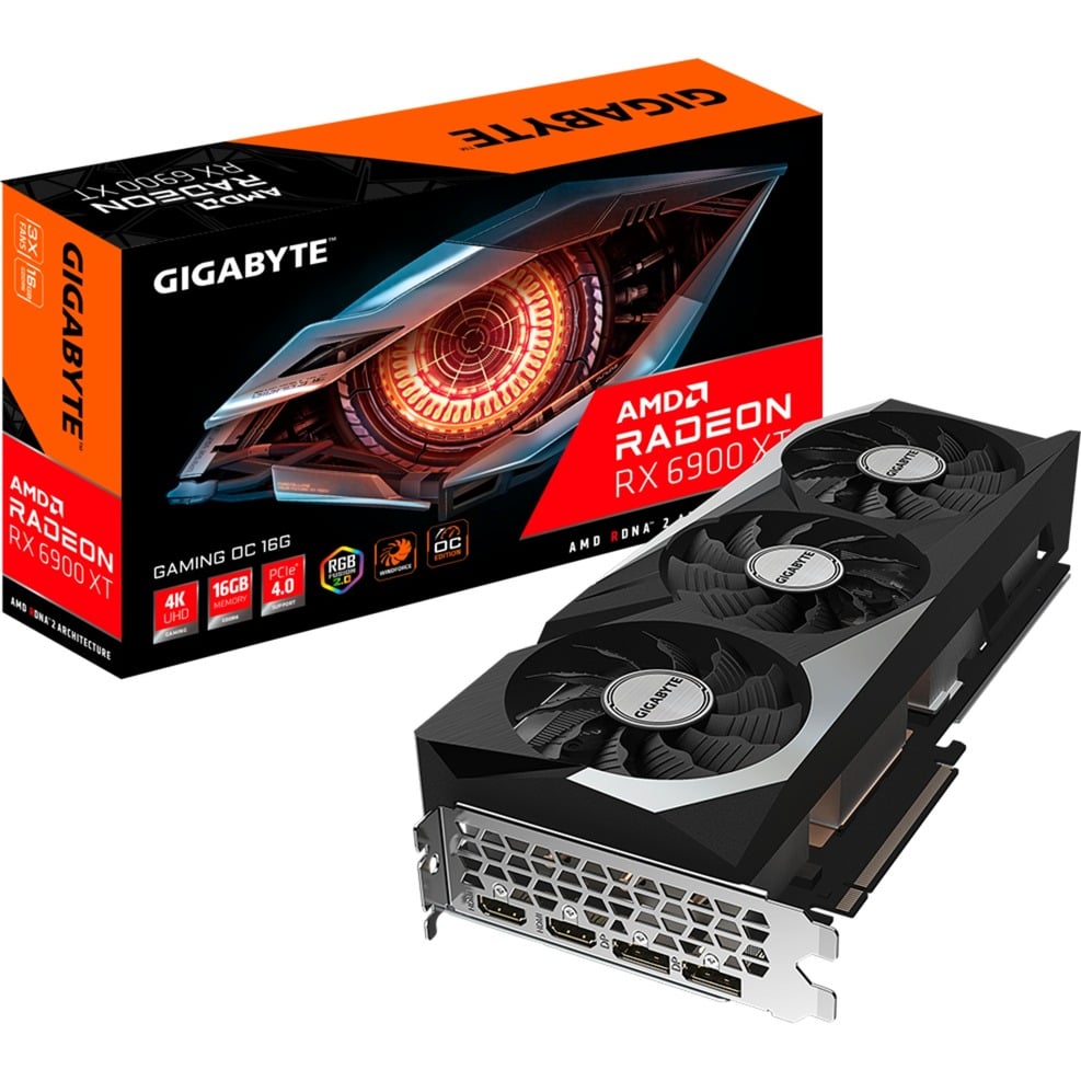 Gigabyte Radeon RX 6900 XT GAMING OC 16G, Grafikkarte | 04719331308407 Gigabyte Radeon RX 6900 XT GAMING OC 16G, Grafikkarte | 04719331308407