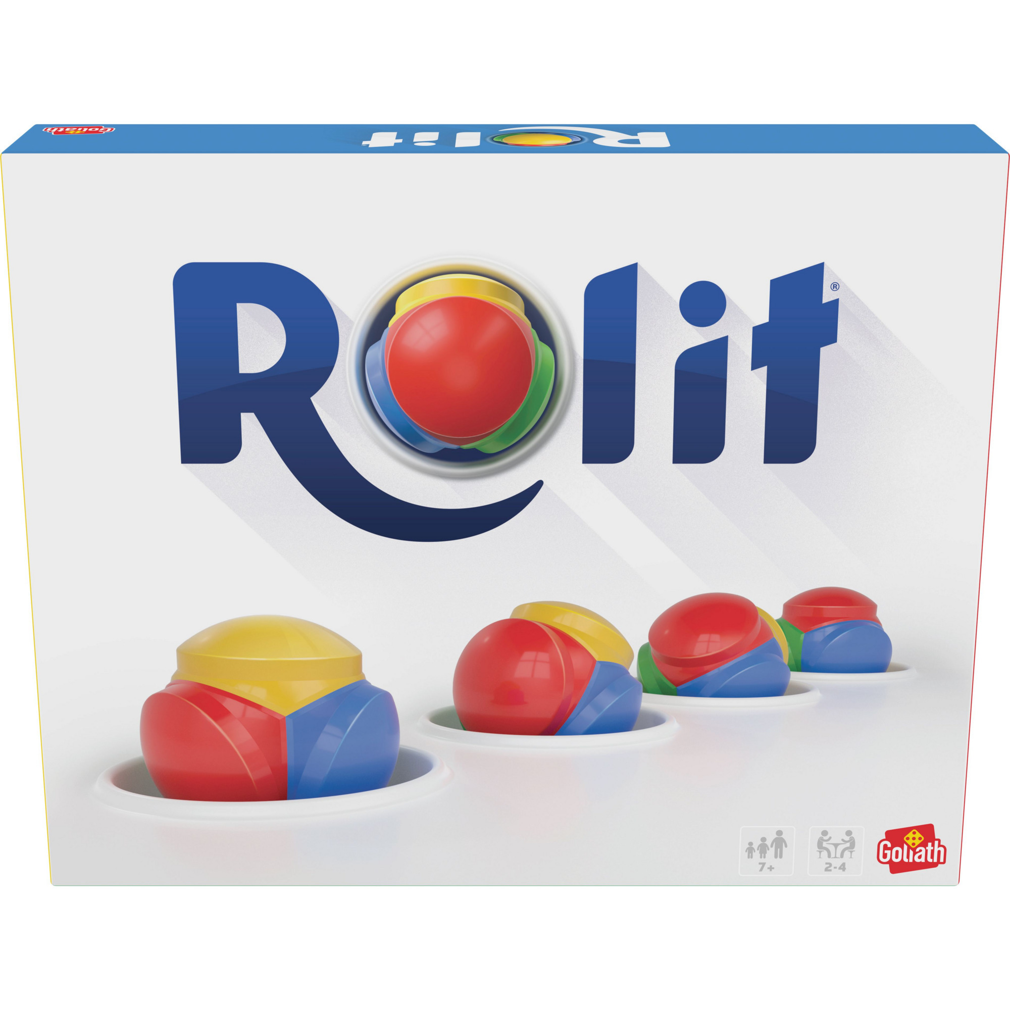 Rolit - Taktisches Familienspiel mit einfachen Regeln und strategischem Spielspaß, Brettspiel