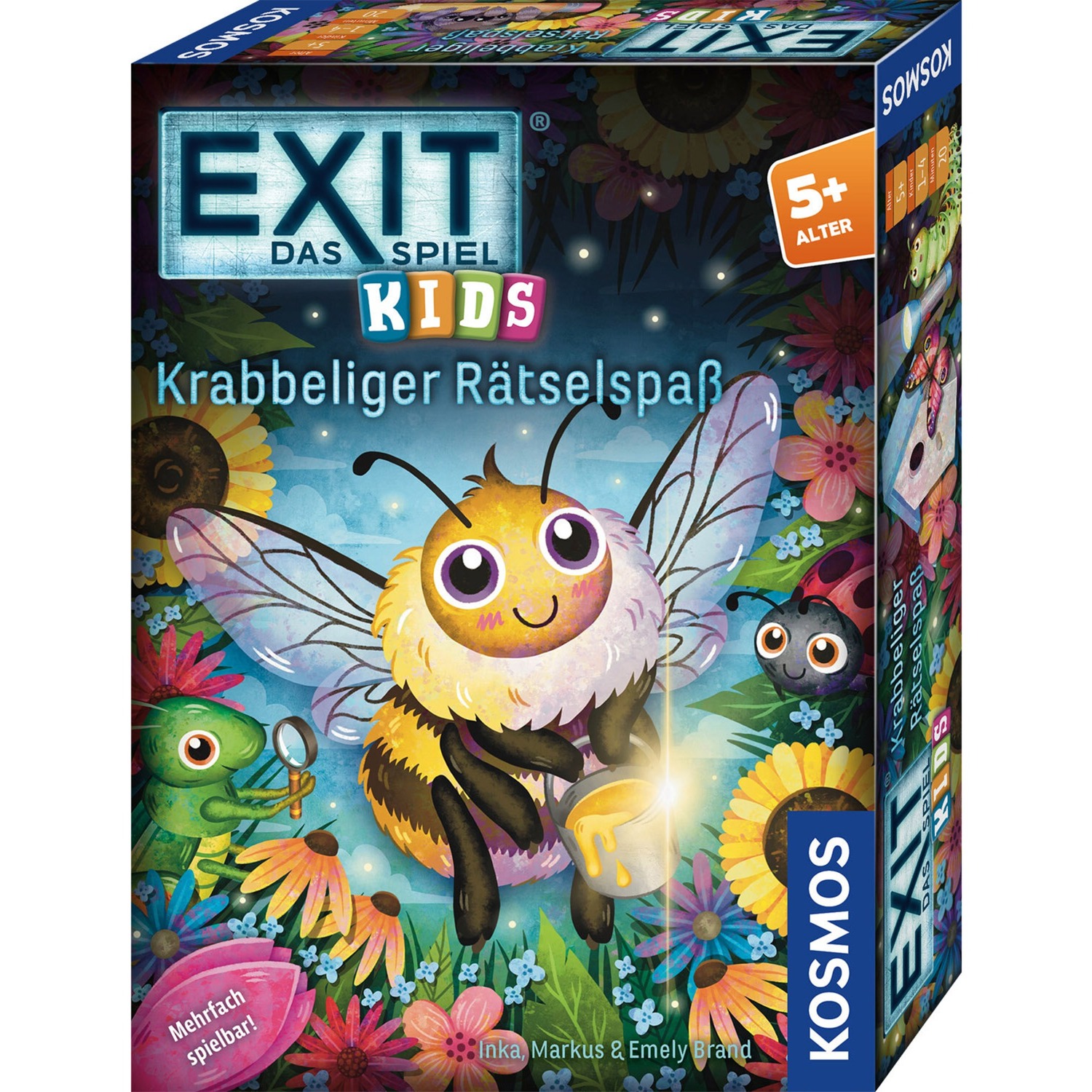 EXIT - Das Spiel Kids: Krabbeliger Rätselspaß, Partyspiel