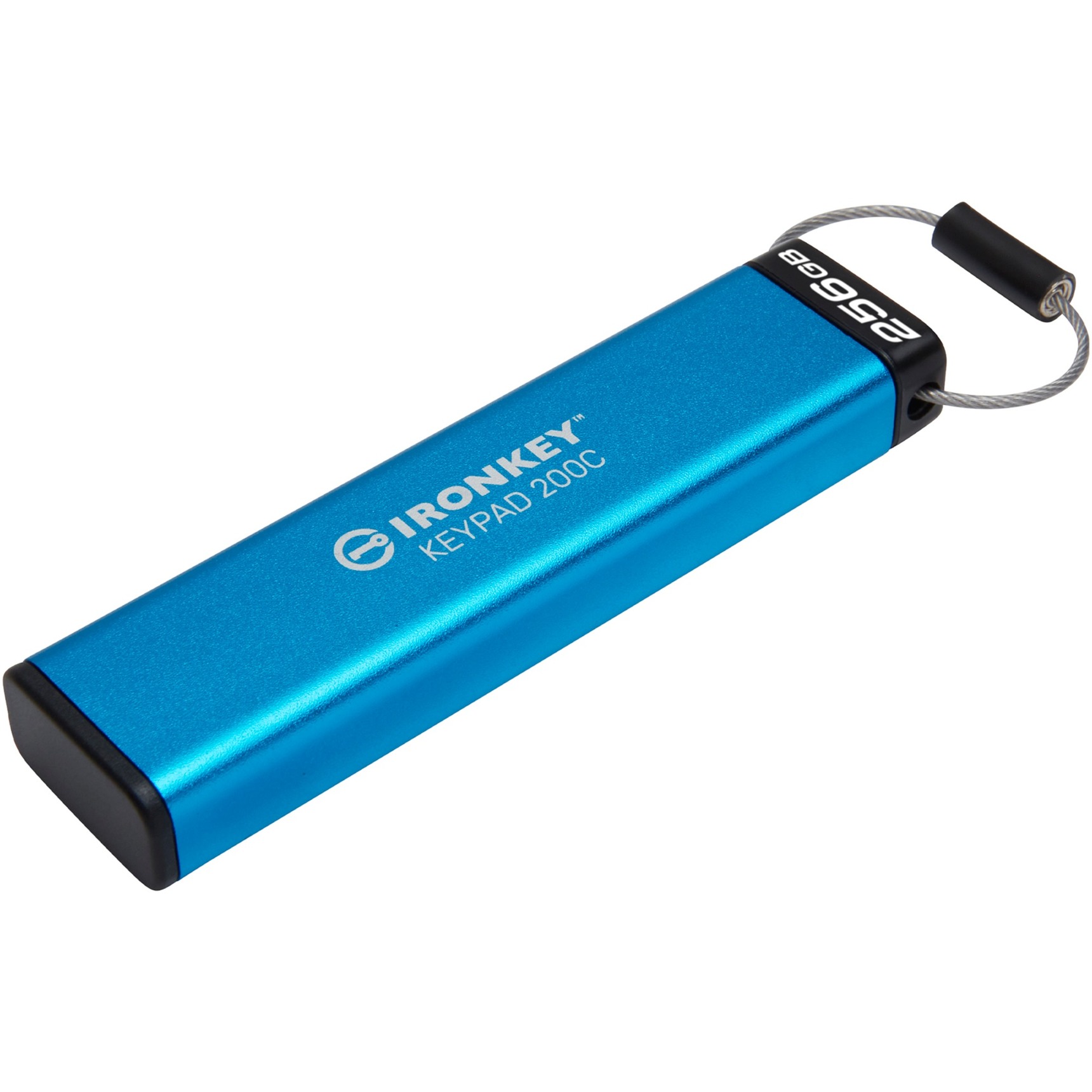 Kingston IronKey Keypad 200 256 GB, USB-Stick | 00740617336603 Kingston IronKey Keypad 200 256 GB, USB-Stick | 00740617336603