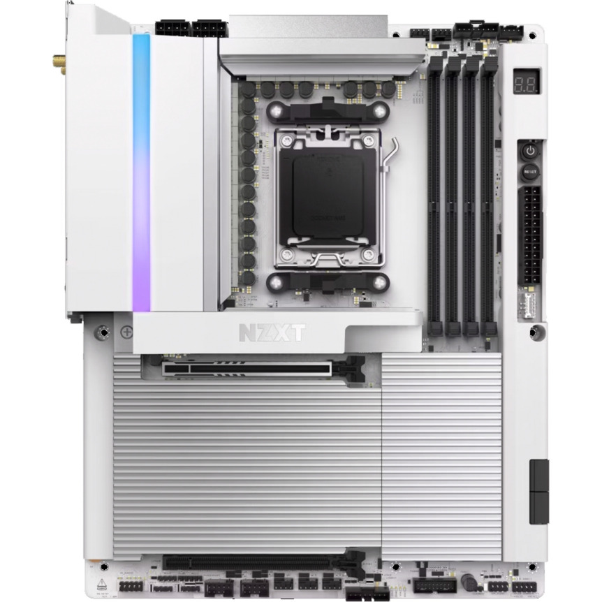 N9 X870E White, Mainboard