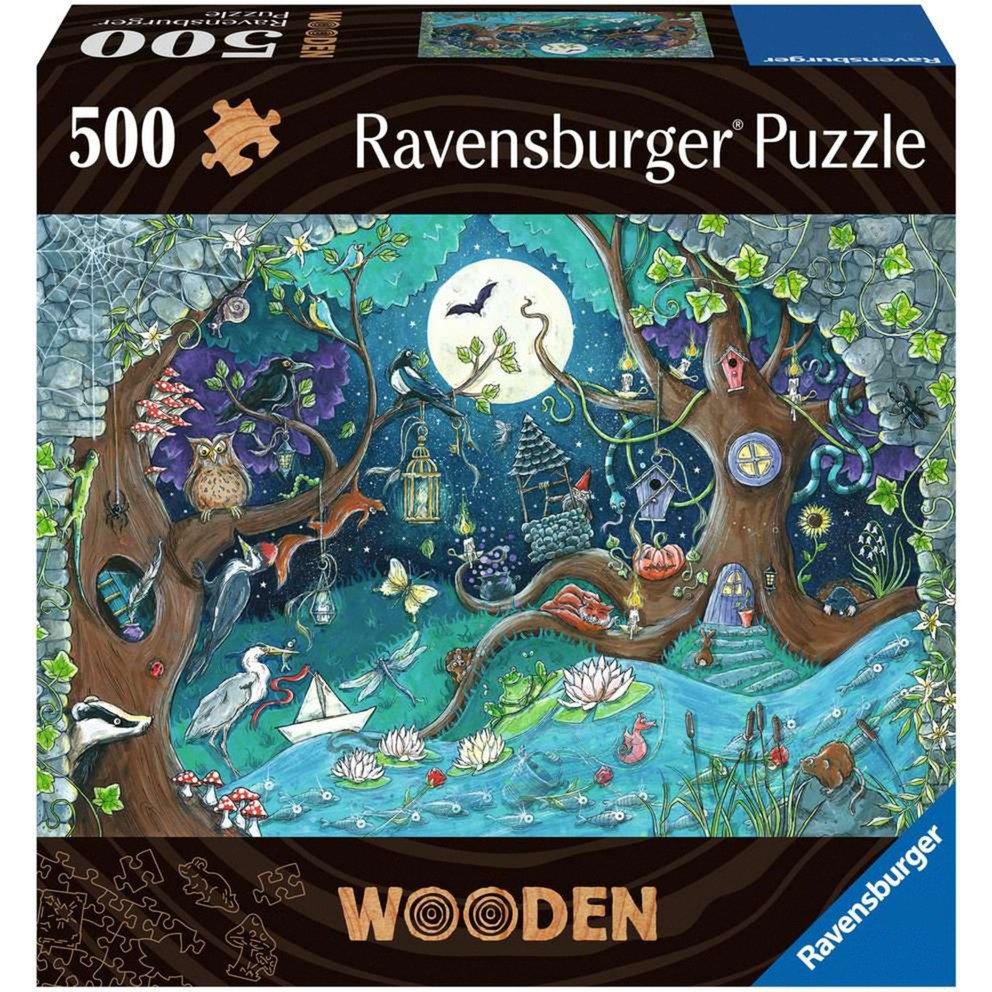 Wooden Puzzle Fantasy Forest