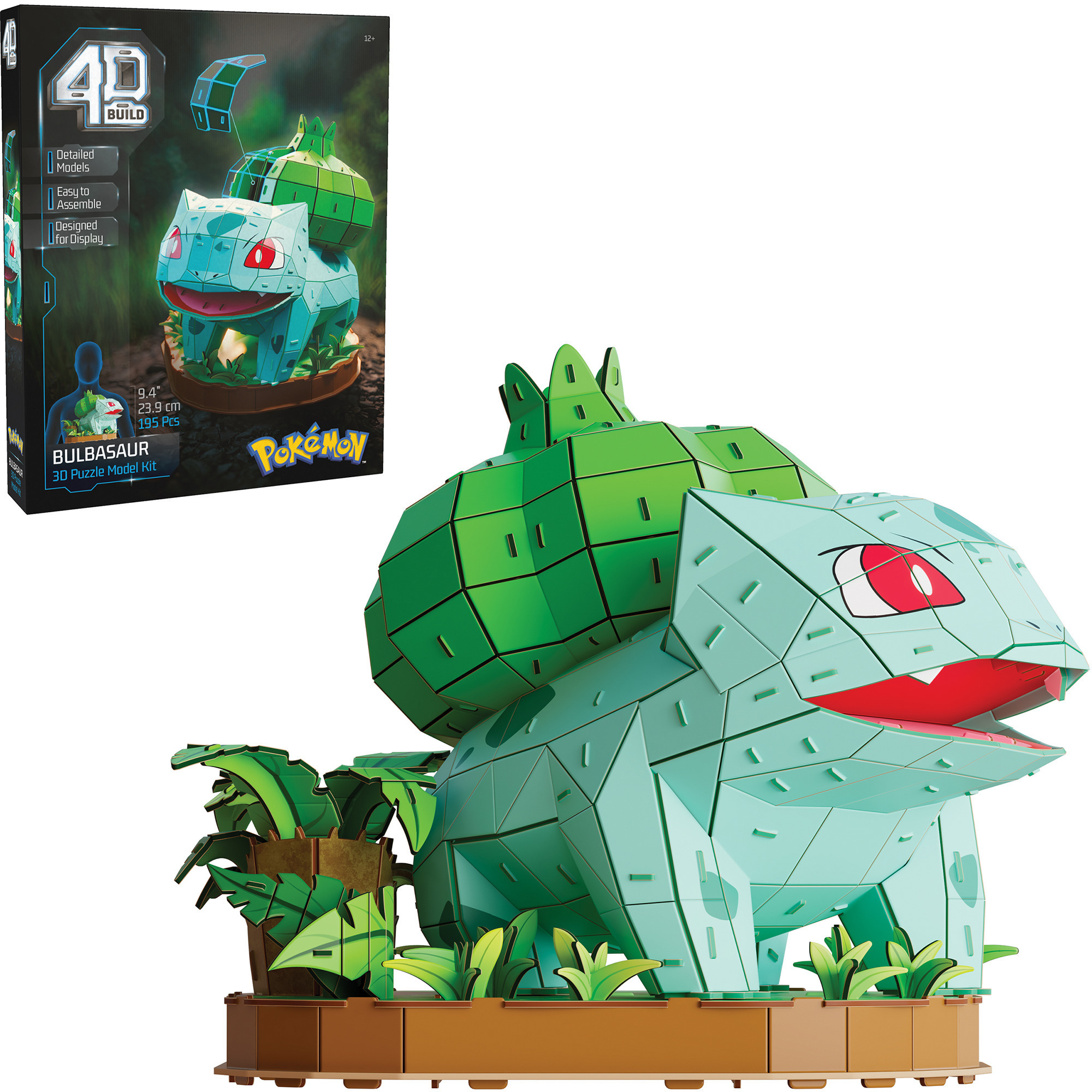 4D Build - Pokémon Bisasam, Modellbau