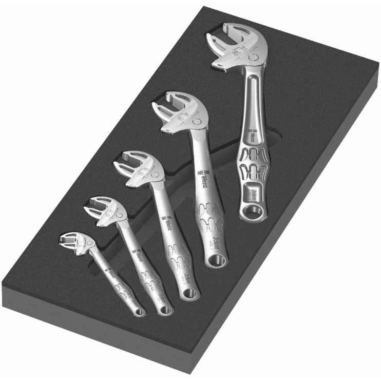 9732 Schaumstoffeinlage 6004 Joker Set 1, 5‑teilig, Werkzeug-Set