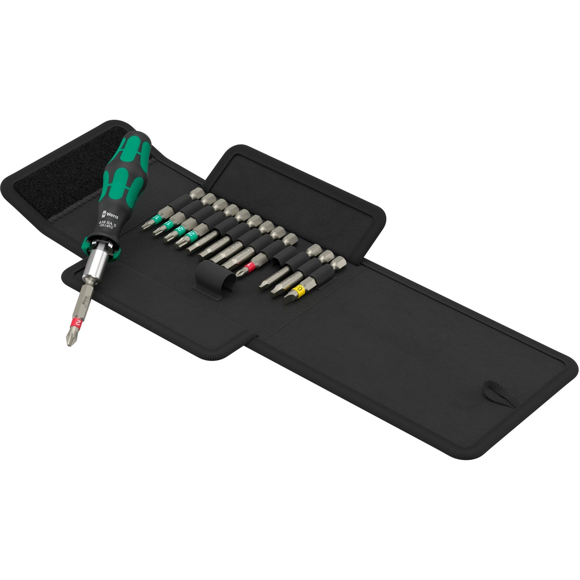 Wera Kraftform Kompakt 838 RA S Imperial Set 1, mit Ratschenfunktion, Bit-Satz | 04013288229816 Wera Kraftform Kompakt 838 RA S Imperial Set 1, mit Ratschenfunktion, Bit-Satz | 04013288229816