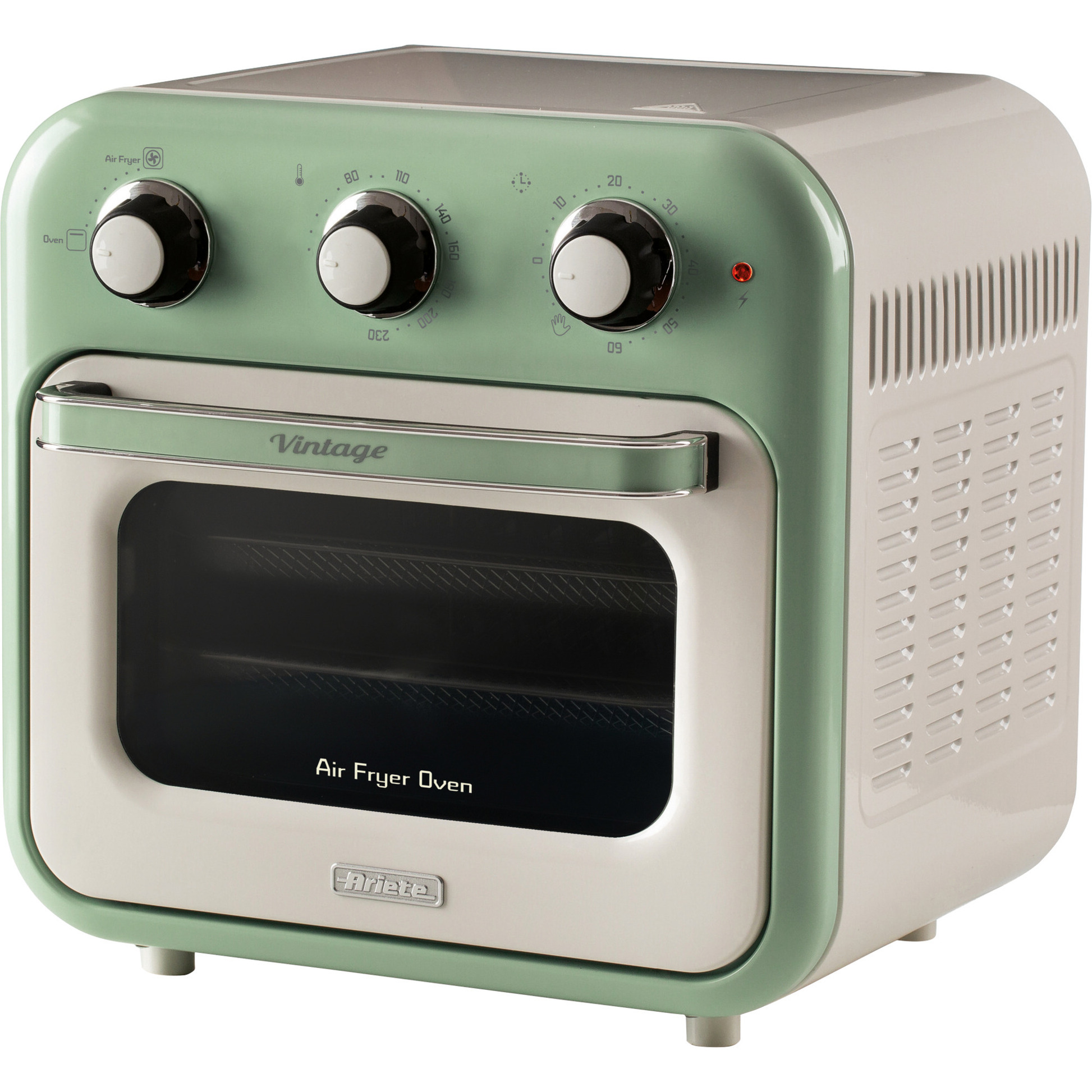 Heißluftfritteuse und Mini-Ofen 3in1 Vintage Green