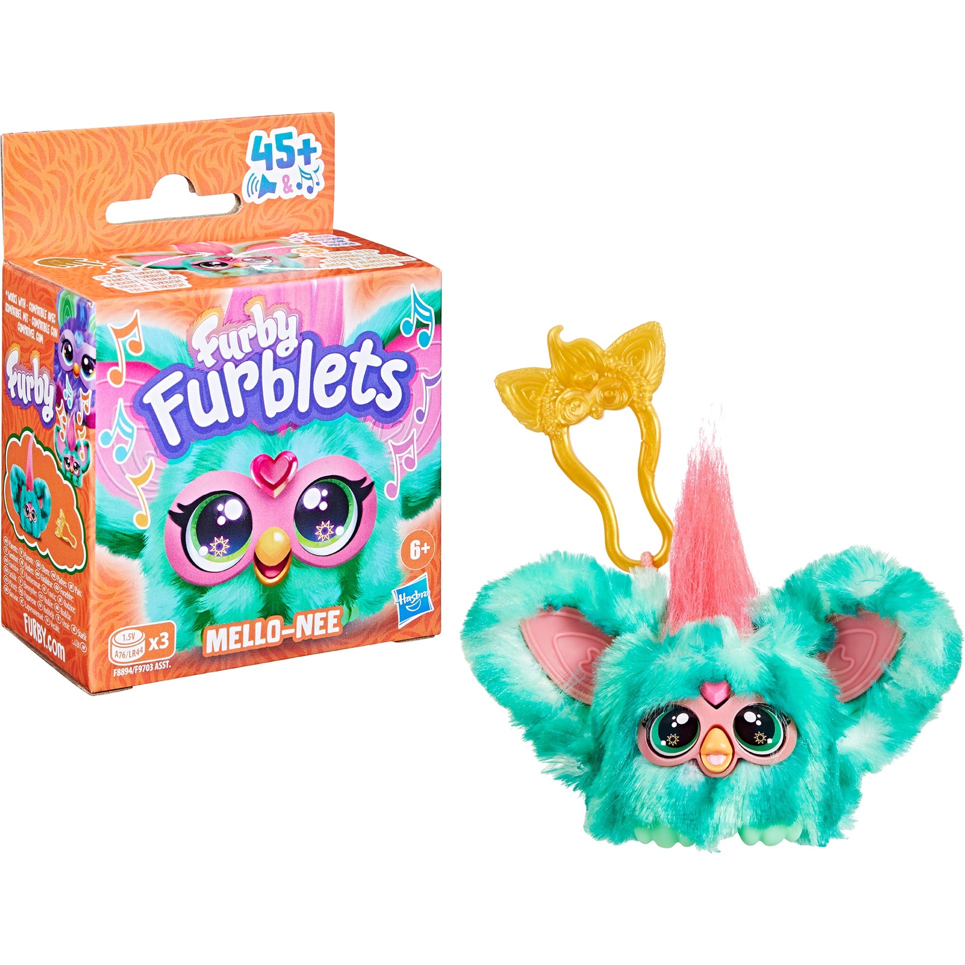 Hasbro Furby Furblets Mello-Nee, Kuscheltier | 05010996243102 Hasbro Furby Furblets Mello-Nee, Kuscheltier | 05010996243102