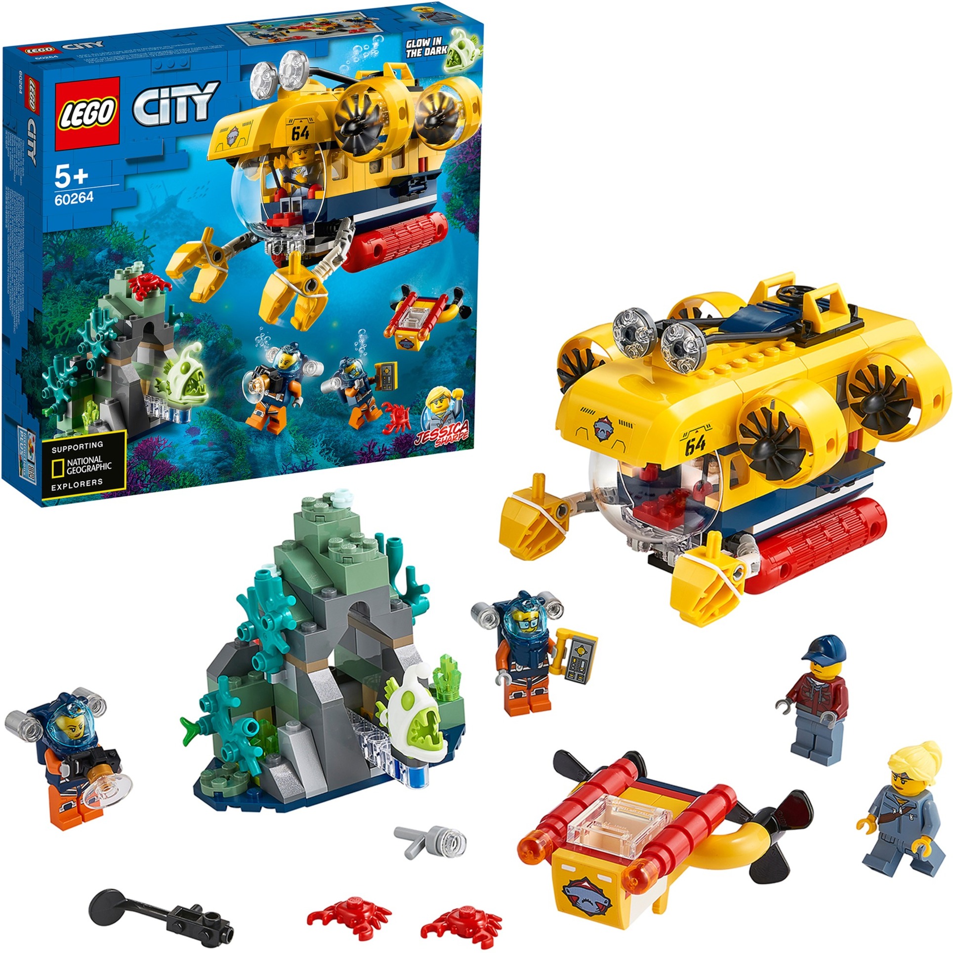 Lego 60264 City Meeresforschungs-U-Boot, Konstruktionsspielzeug | 05702016617986 Lego 60264 City Meeresforschungs-U-Boot, Konstruktionsspielzeug | 05702016617986