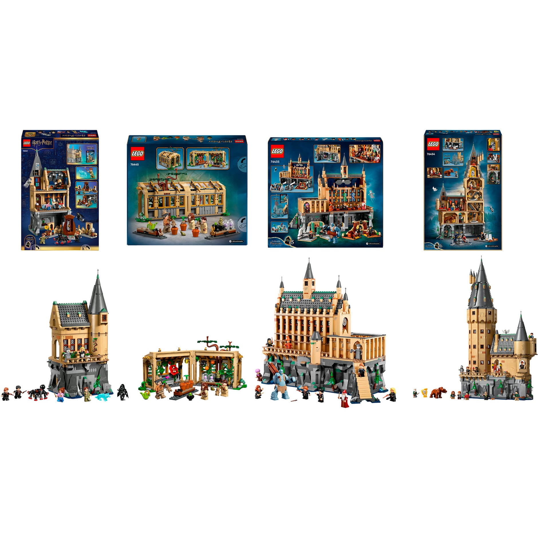Harry Potter Schloss Hogwarts-Bundle, Konstruktionsspielzeug