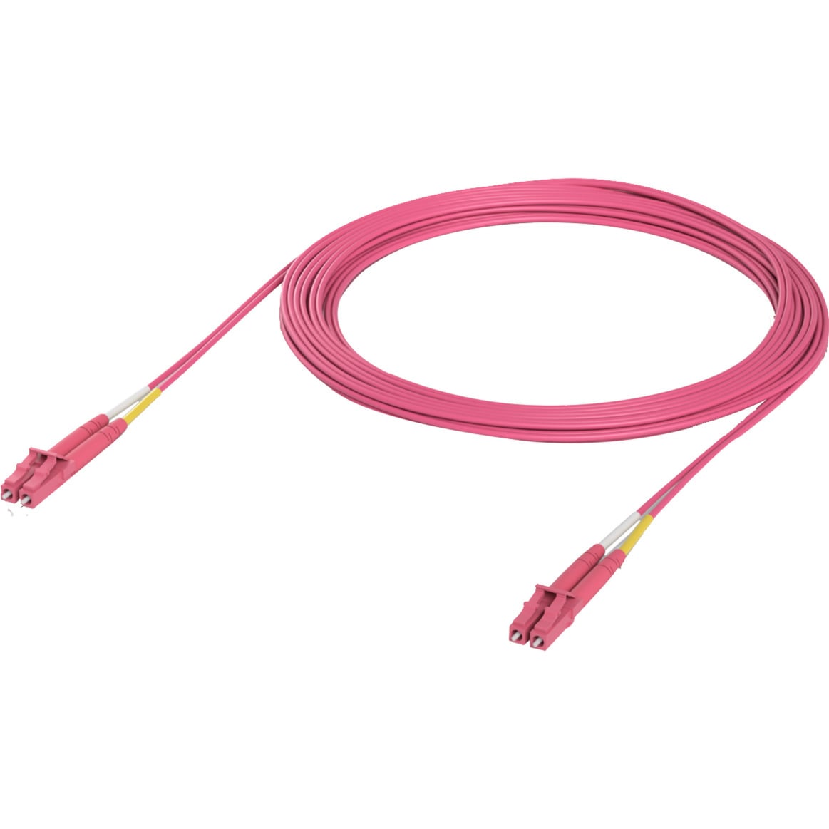 OM4 Duplex LC-LC UPC Glasfaser-Patchkabel