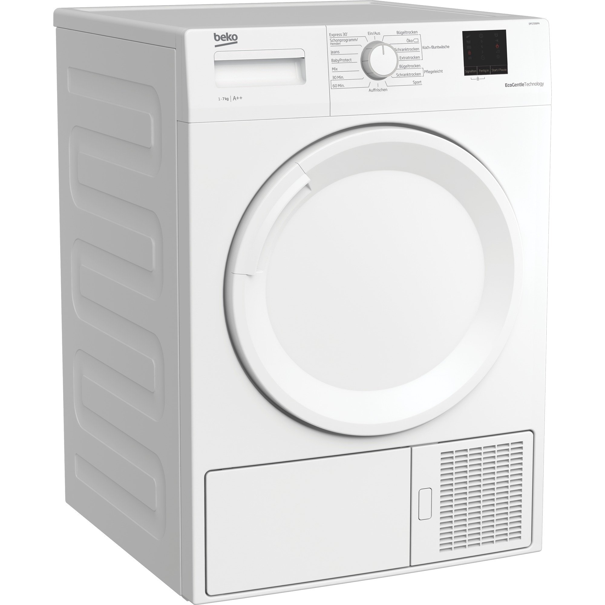 Beko DPS7206PA, Wärmepumpen-Kondensationstrockner | 08690842259739 Beko DPS7206PA, Wärmepumpen-Kondensationstrockner | 08690842259739