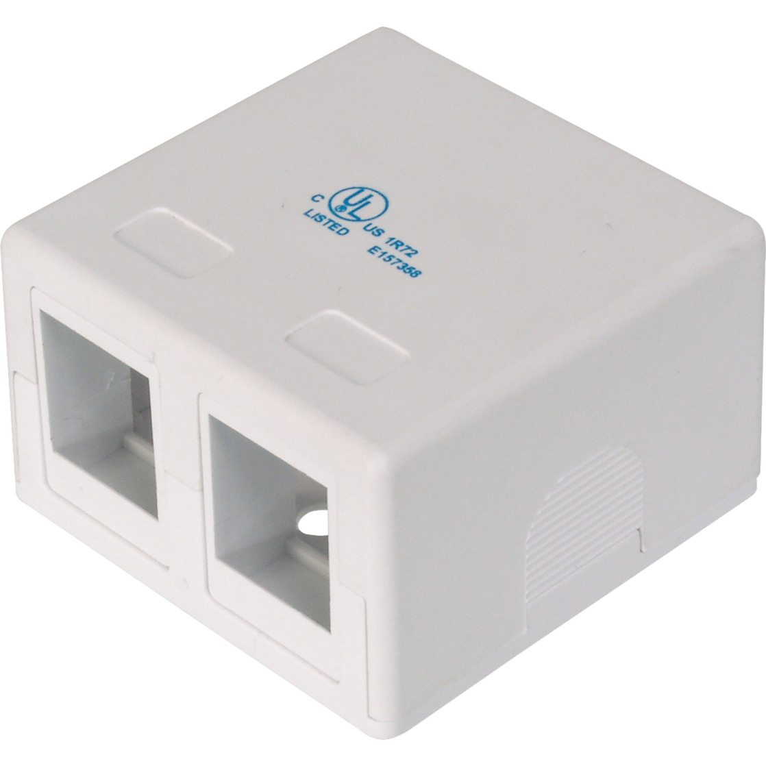 Konsolidierungs-Punkt Gehäuse, für 2x Keystone Module