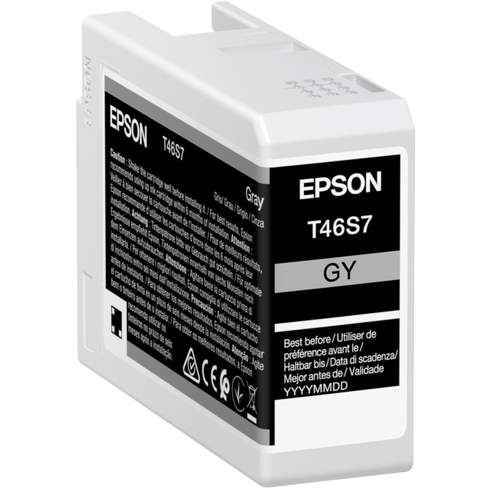 Epson Druckerpatrone T46S7 (C13T46S700) grau 8715946680880 Epson