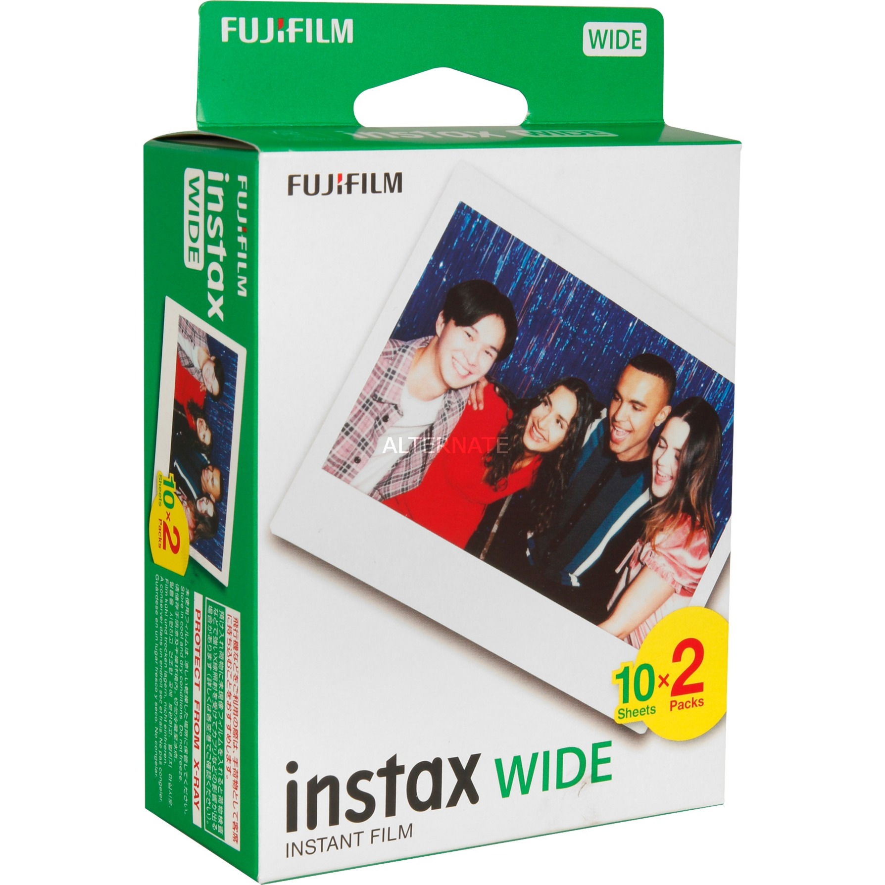 Fujifilm Instax Wide Film 2x 10er, Fotopapier | 04547410173772 Fujifilm Instax Wide Film 2x 10er, Fotopapier | 04547410173772