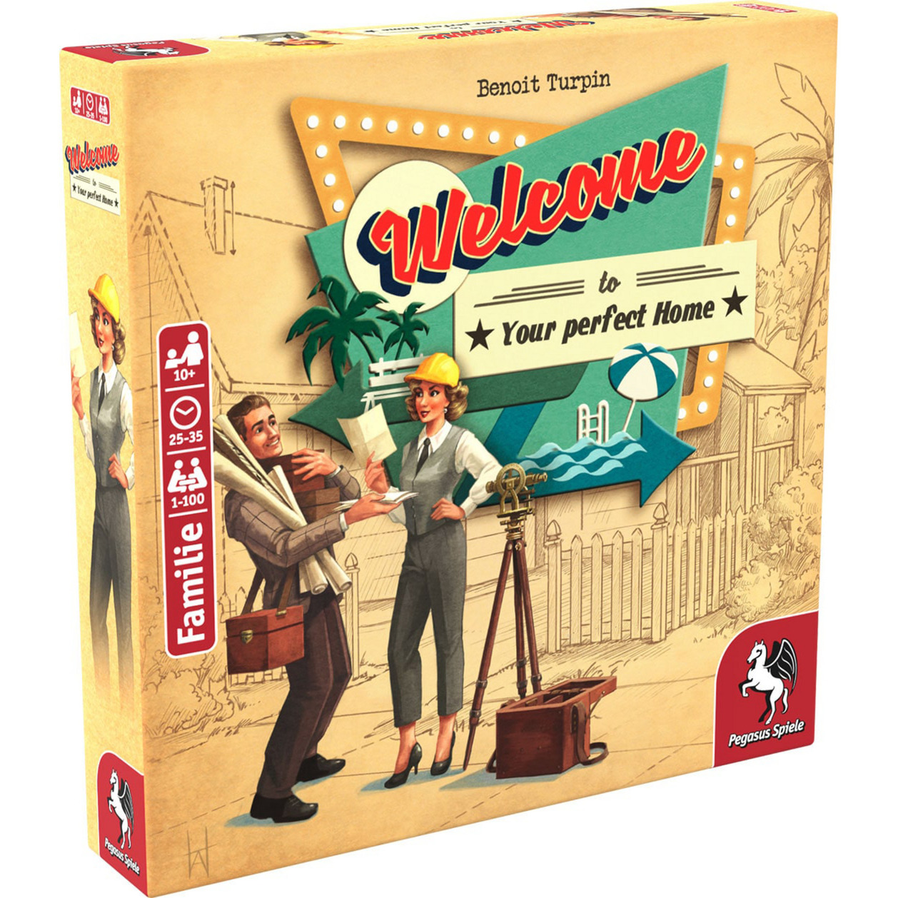 Welcome To, Brettspiel