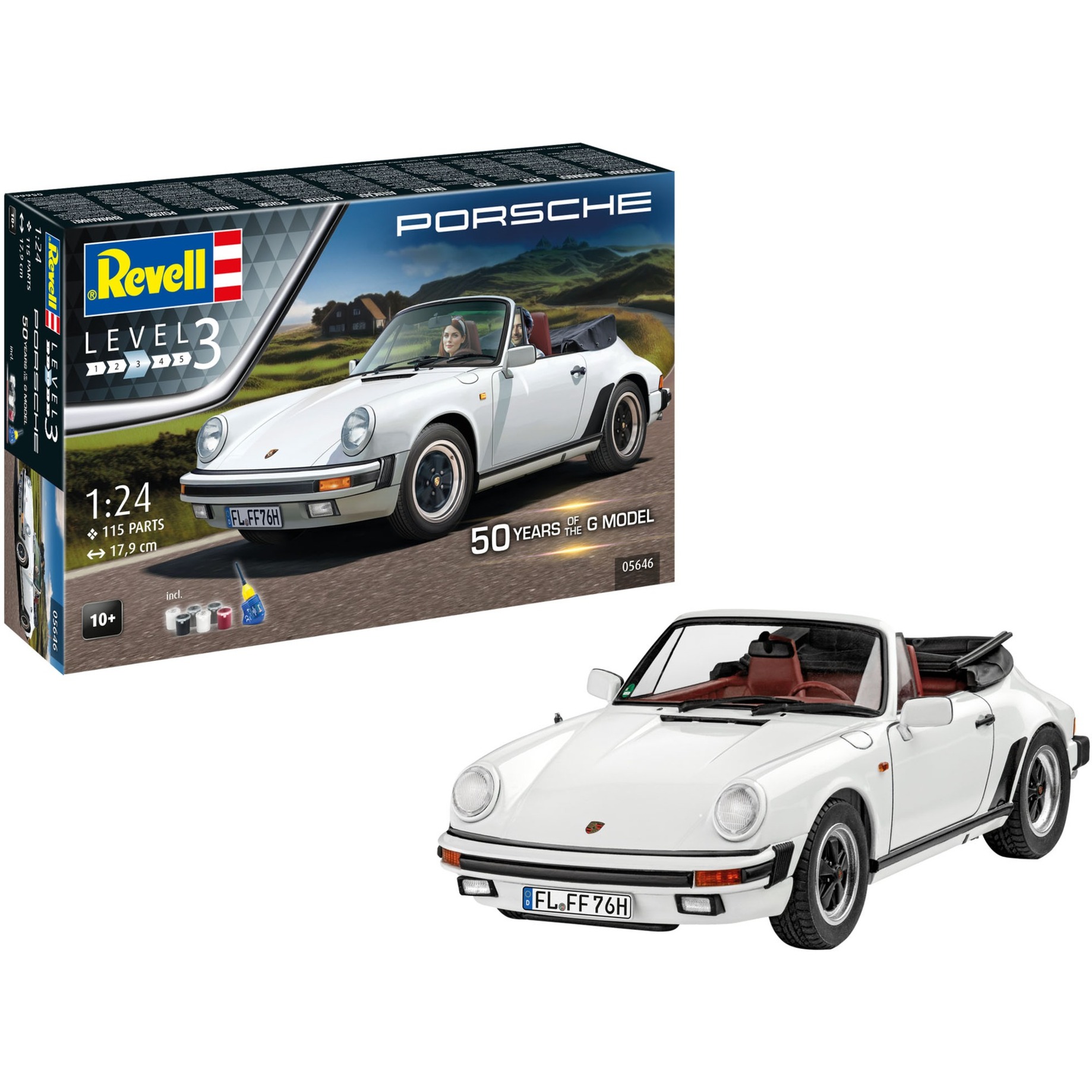 Geschenkset 50 Years of Porsche 911 G-Model, Modellfahrzeug