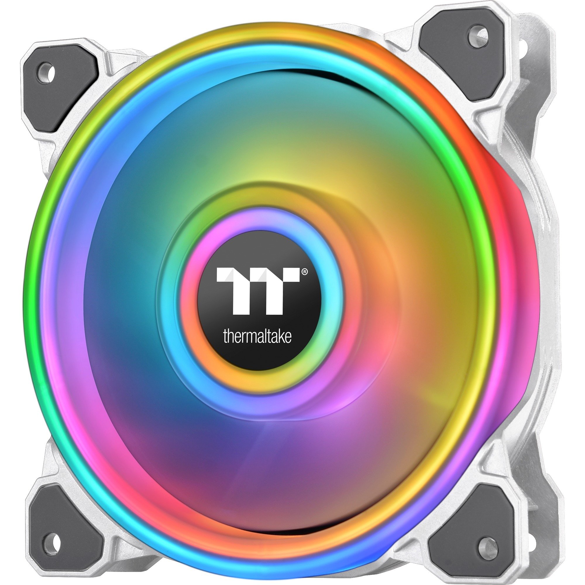 Thermaltake Riing Quad 12 RGB Radiator Fan TT Premium Edition Single Fan Pack – White, Gehäuselüfter | 04713227526852 Thermaltake Riing Quad 12 RGB Radiator Fan TT Premium Edition Single Fan Pack – White, Gehäuselüfter | 04713227526852