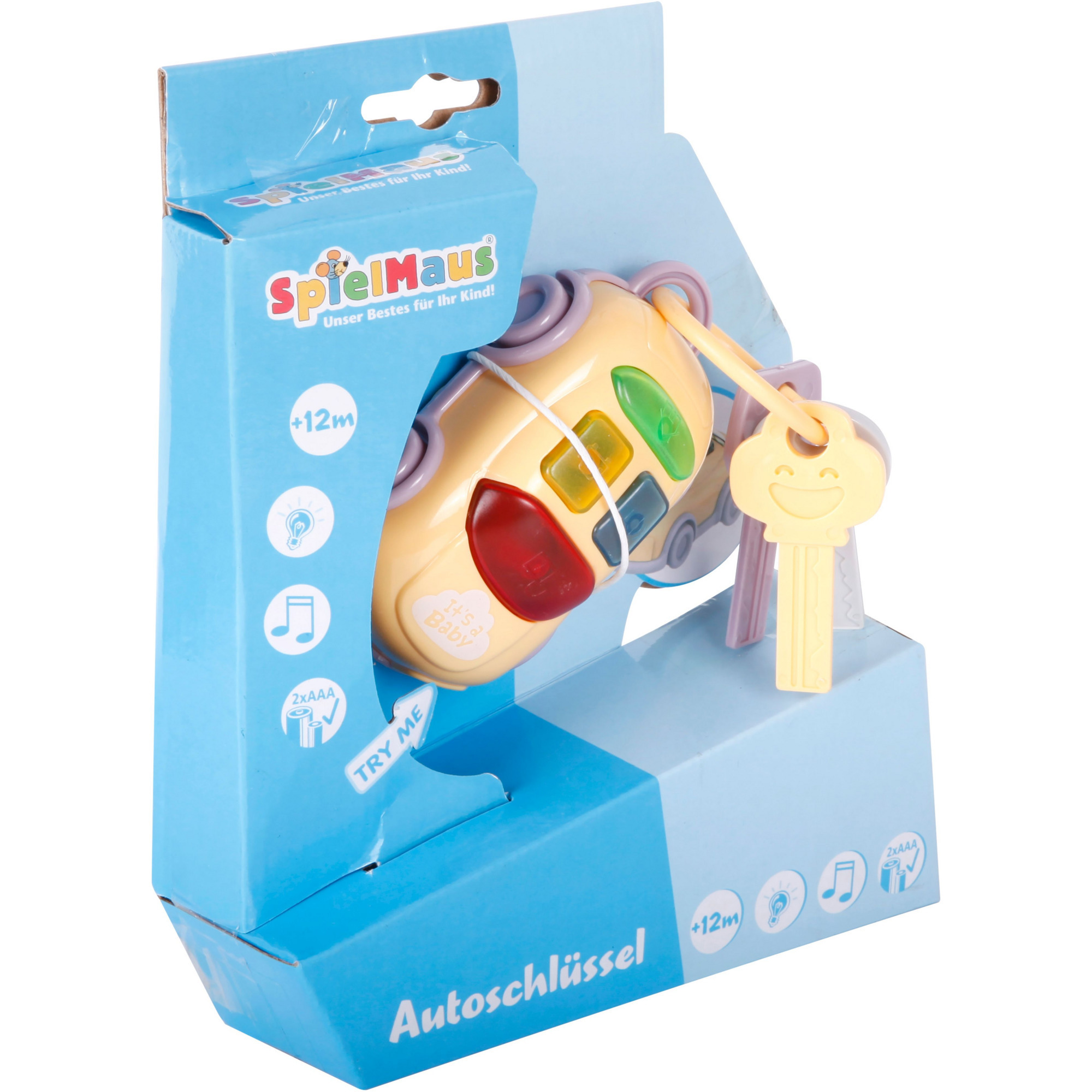 Autoschlüssel mit Sound, Licht und Sound für Babys, Spiel