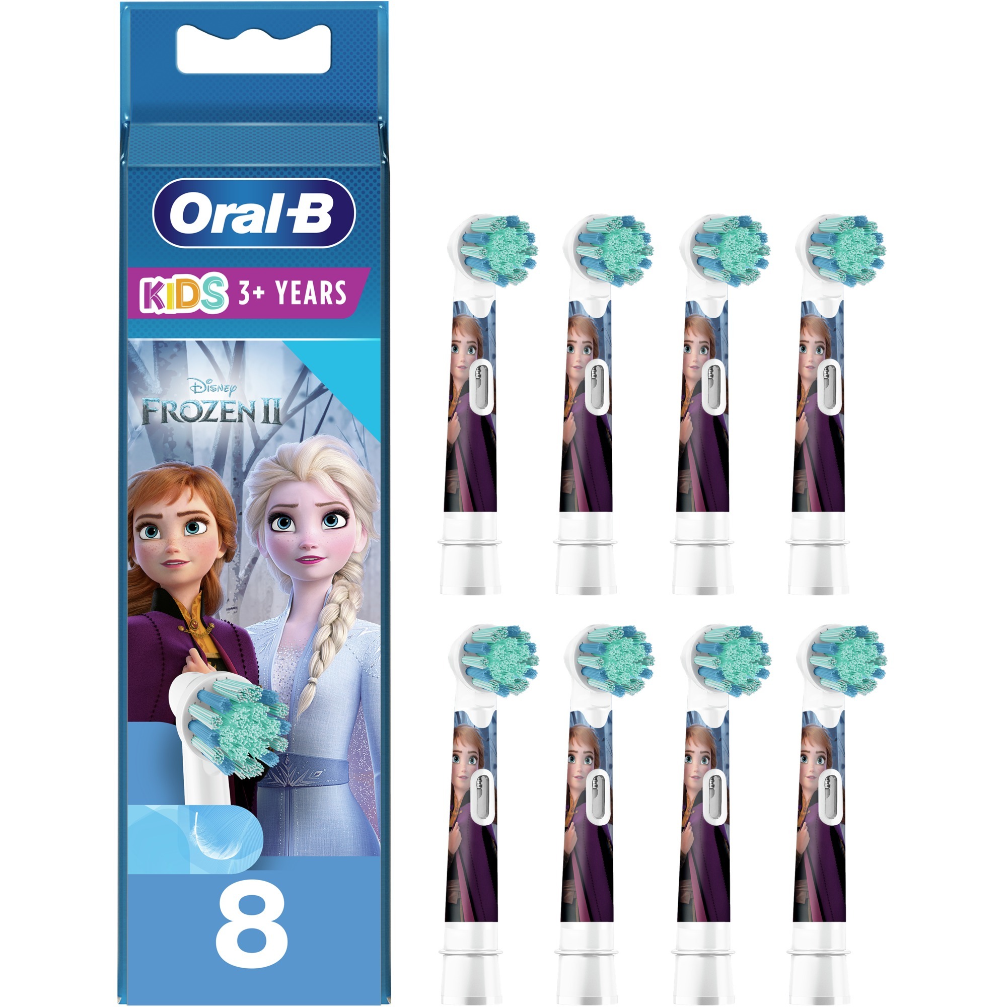 Oral-B Kids Frozen 8er, Aufsteckbürste