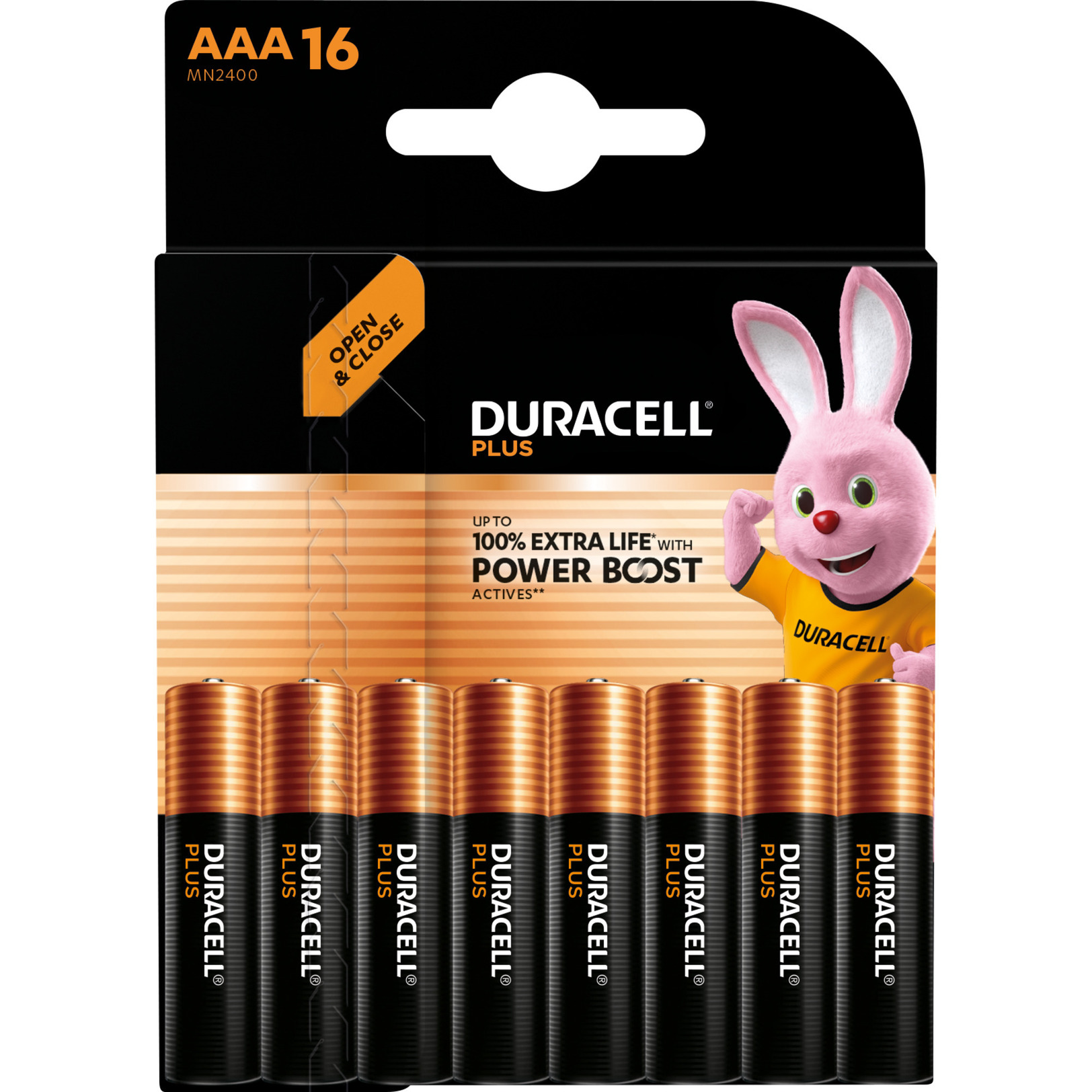 Plus Alkaline Batterie, Micro AAA LR03 1,5V, Extra Life