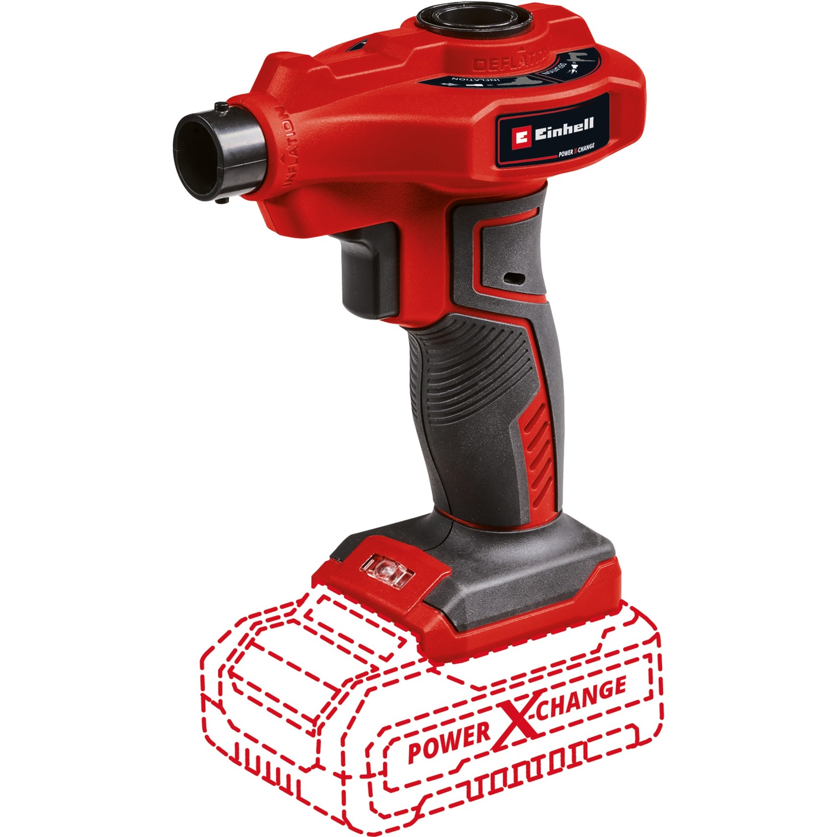 Power X-Change Akku-Luftpumpe CE-AP 18 Li-Solo, 18Volt