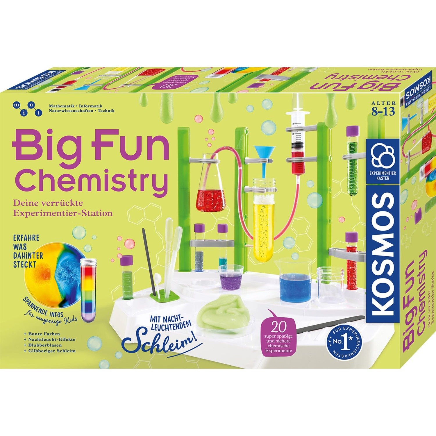 Kosmos Big Fun Chemistry, Experimentierkasten | 04002051645649 Kosmos Big Fun Chemistry, Experimentierkasten | 04002051645649